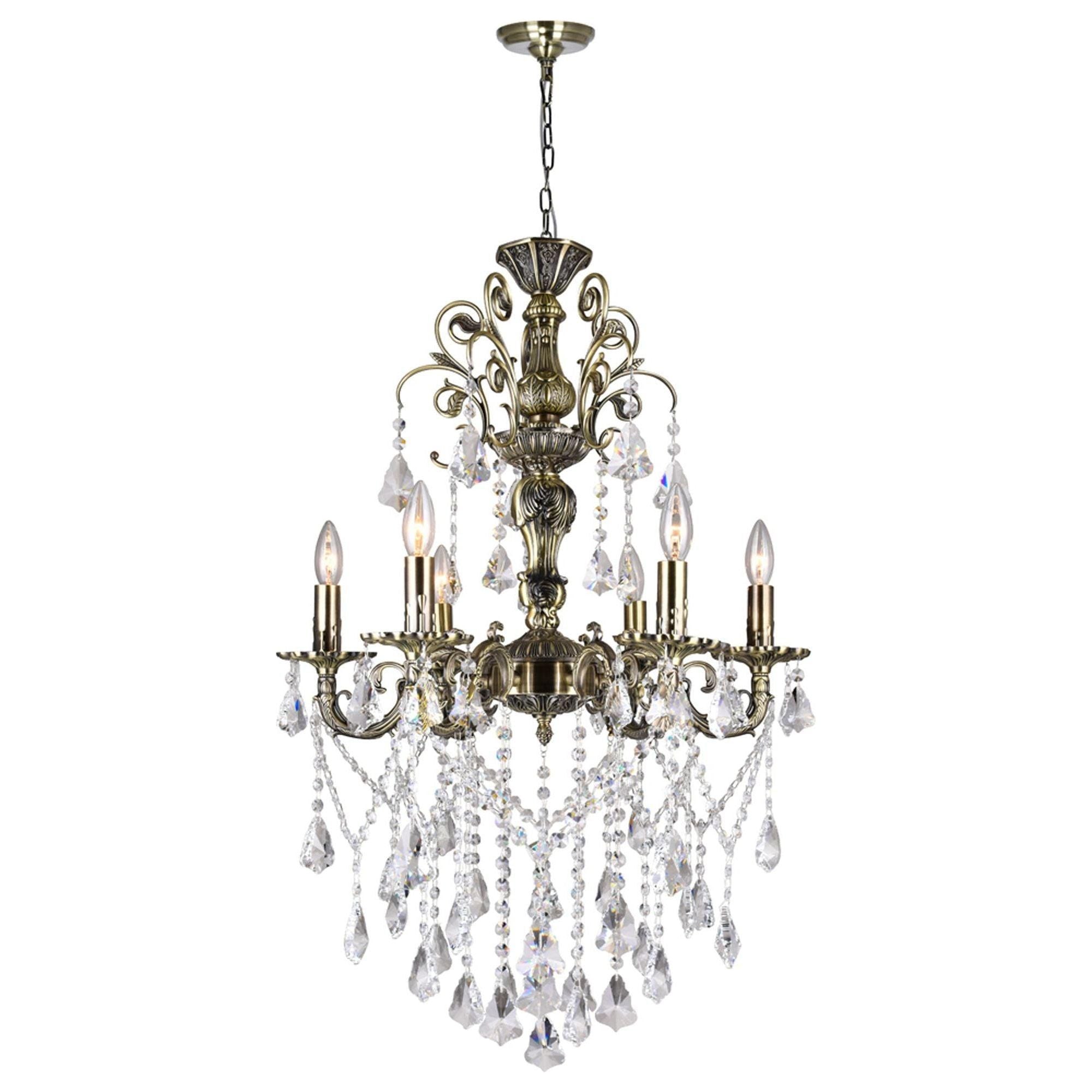 CWI - Brass Chandelier - Lights Canada