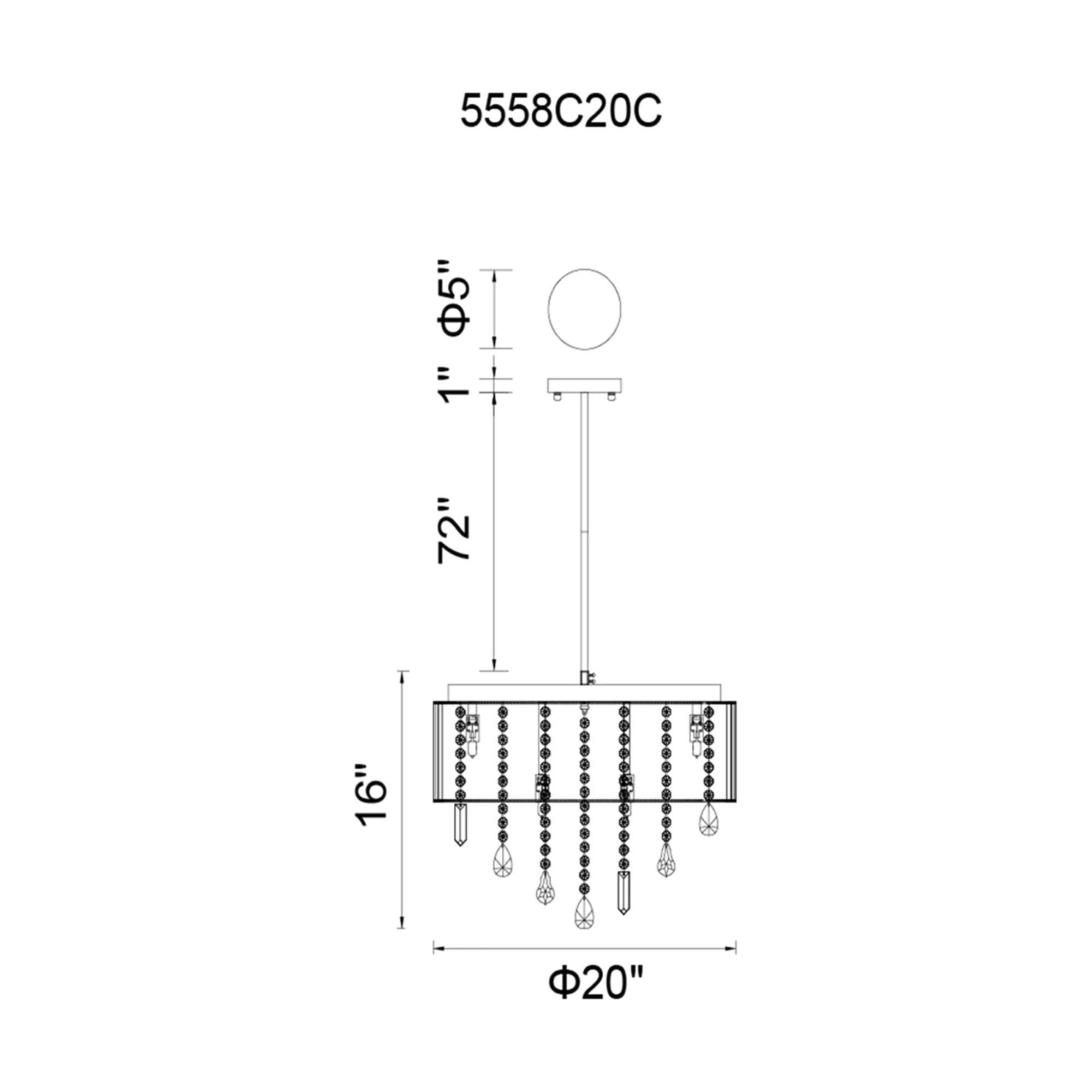 CWI - Jacquimo Flush Mount - Lights Canada
