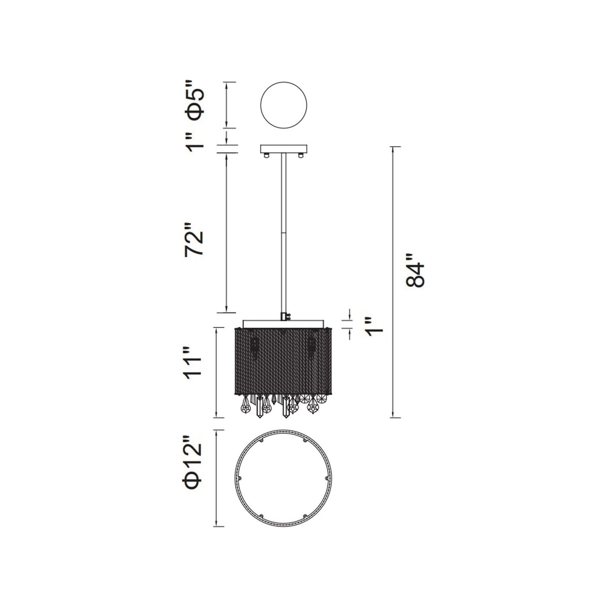 CWI - Benson Flush Mount - Lights Canada