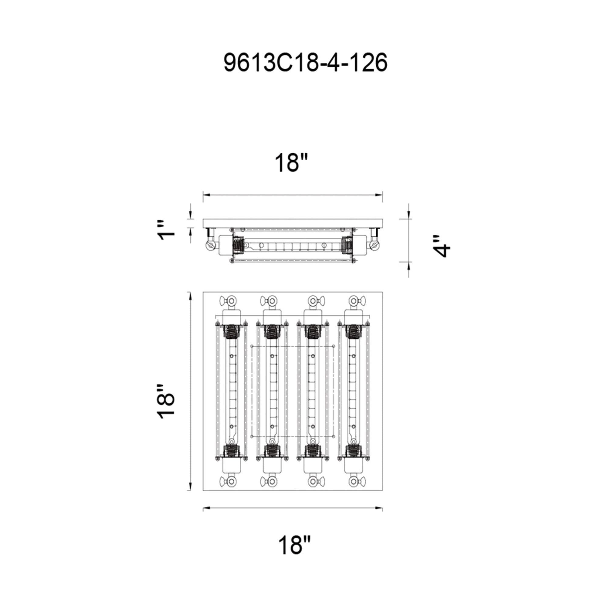 CWI - Kiera Flush Mount - Lights Canada
