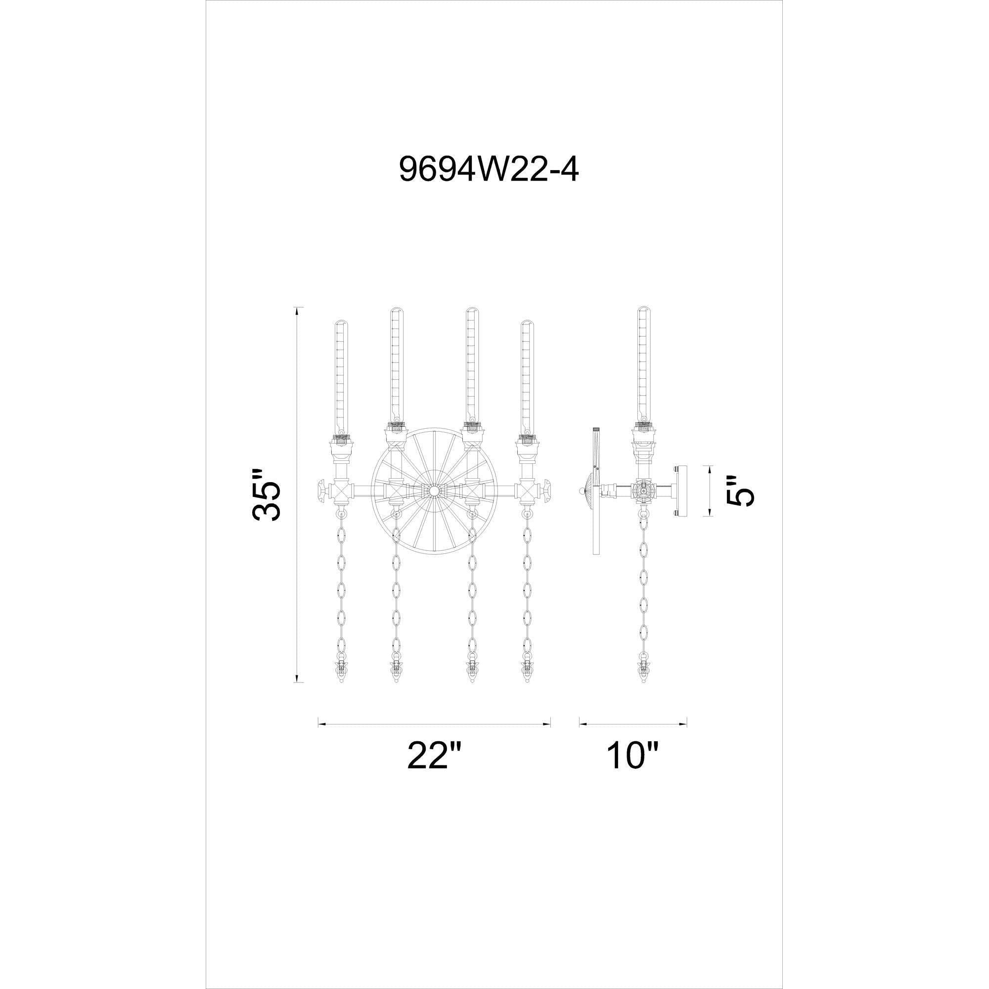 CWI - Rio Sconce - Lights Canada