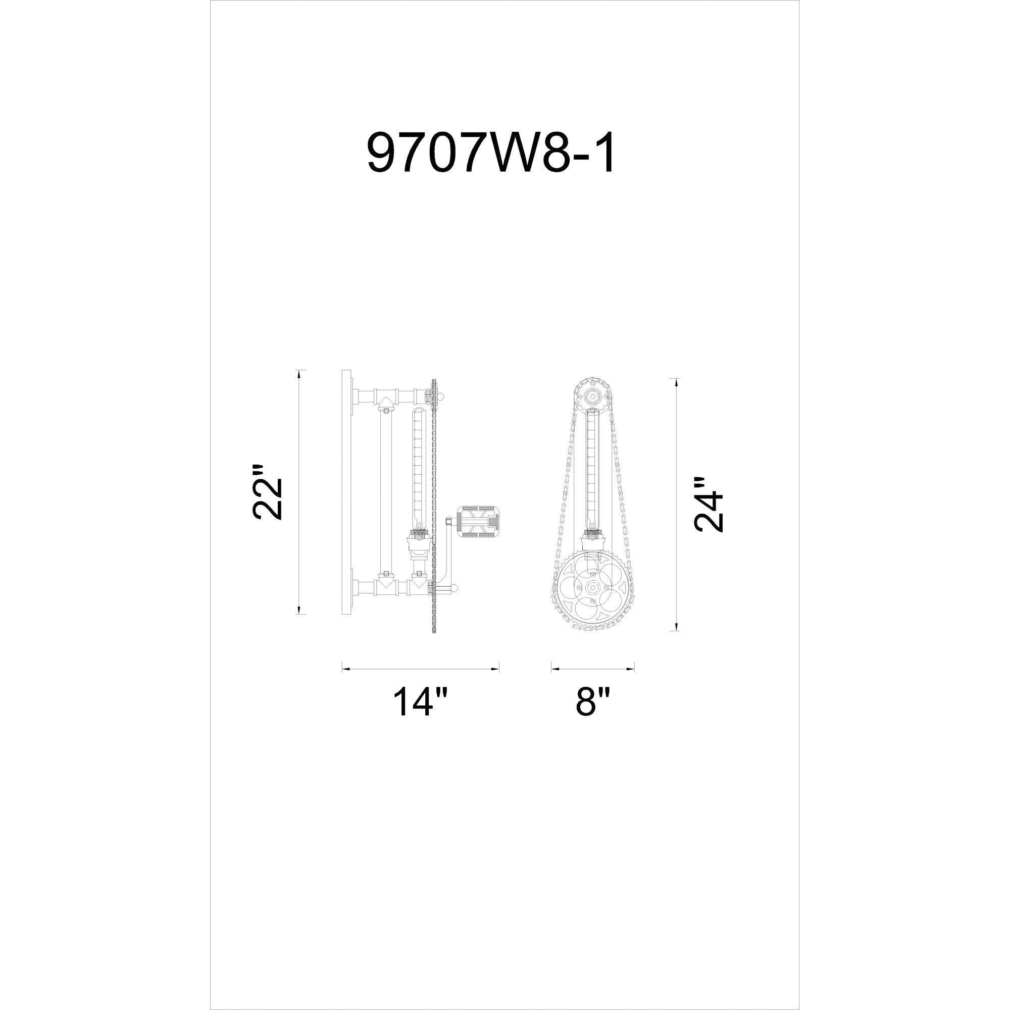CWI - Bici Sconce - Lights Canada