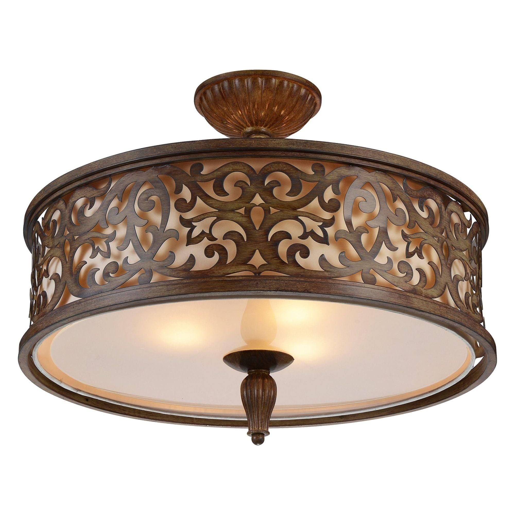 CWI - Nicole Semi Flush Mount - Lights Canada