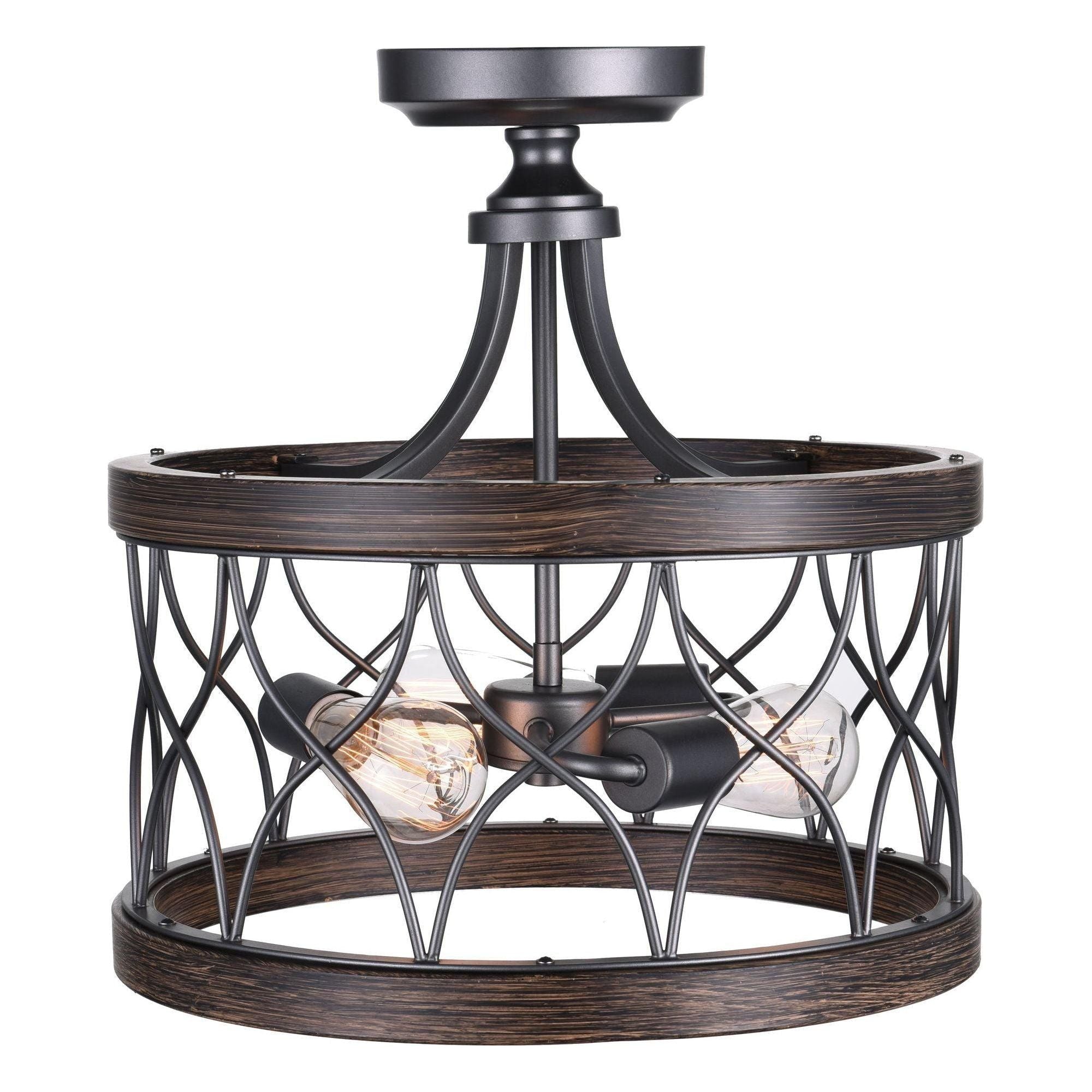 CWI - Amazon Semi Flush Mount - Lights Canada