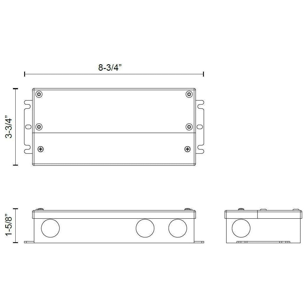 Kuzco - Remote LED Driver In Metal Case - Lights Canada