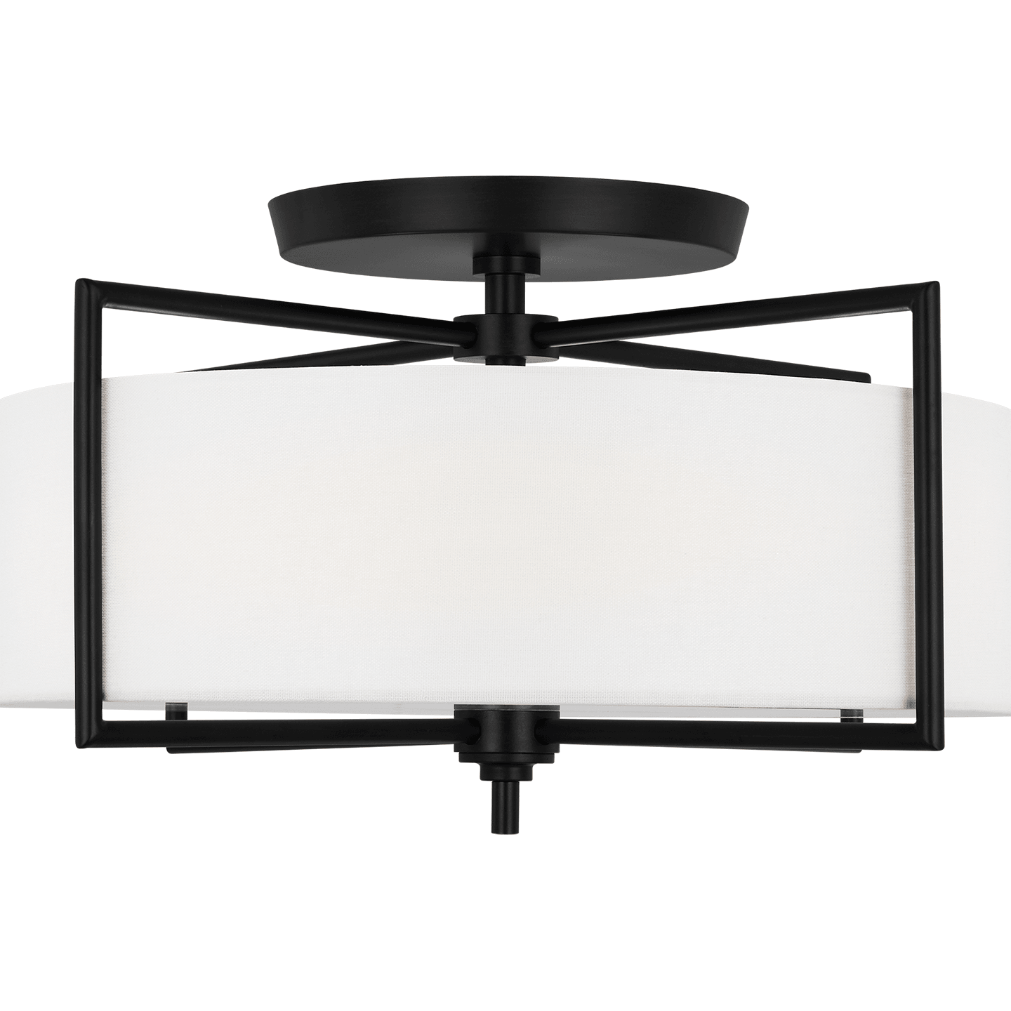 Visual Comfort Studio Collection - Perno 3-Light Large Semi Flush Mount - Lights Canada