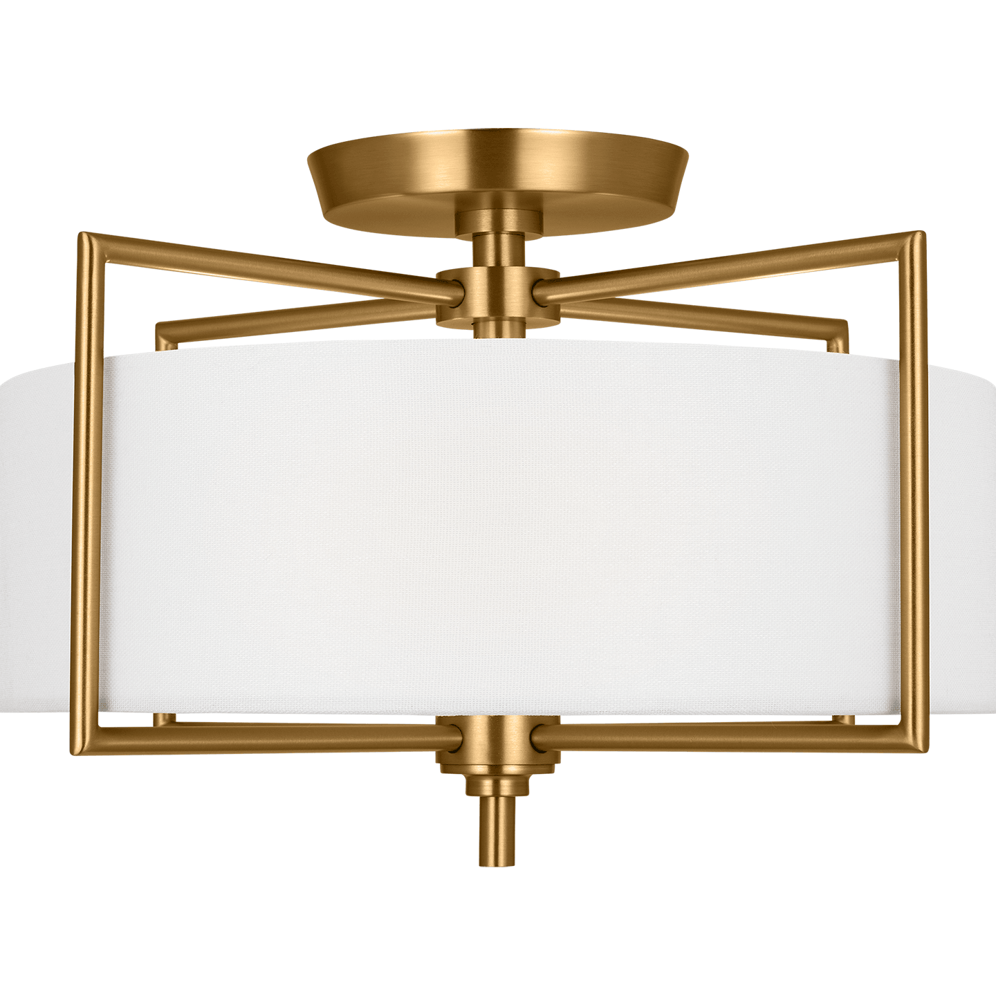 Visual Comfort Studio Collection - Perno 2-Light Medium Semi Flush Mount - Lights Canada