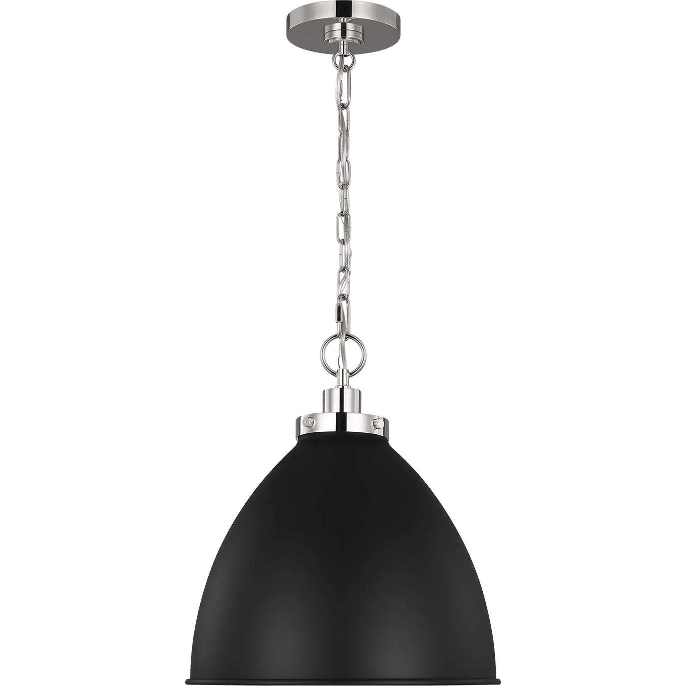 Visual Comfort Studio Collection - Wellfleet Medium Dome Pendant - Lights Canada