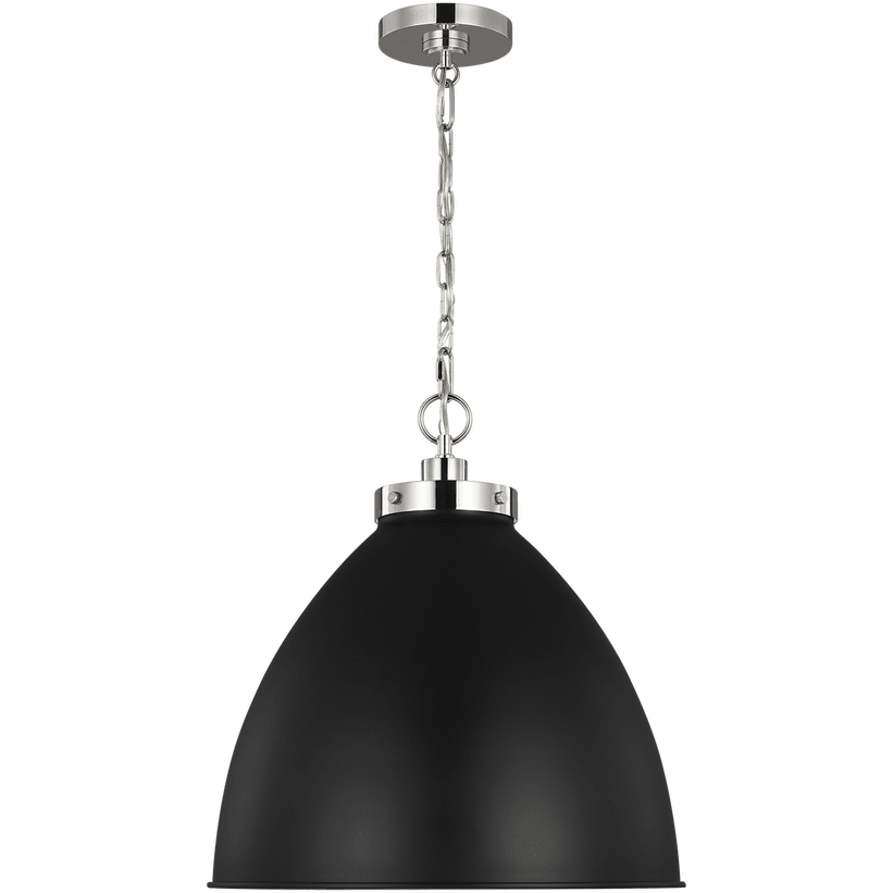 Visual Comfort Studio Collection - Wellfleet Large Dome Pendant - Lights Canada
