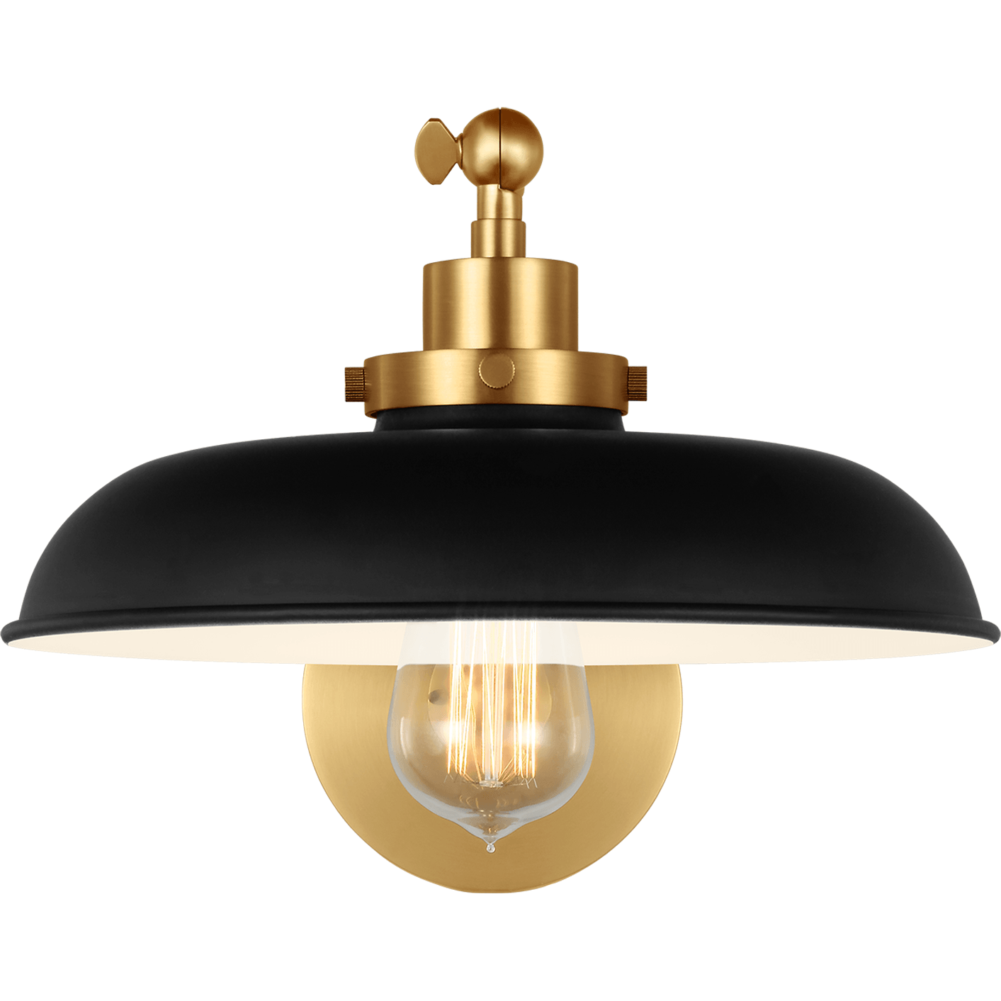 Visual Comfort Studio Collection - Wellfleet 1-Arm Wide Task Sconce - Lights Canada