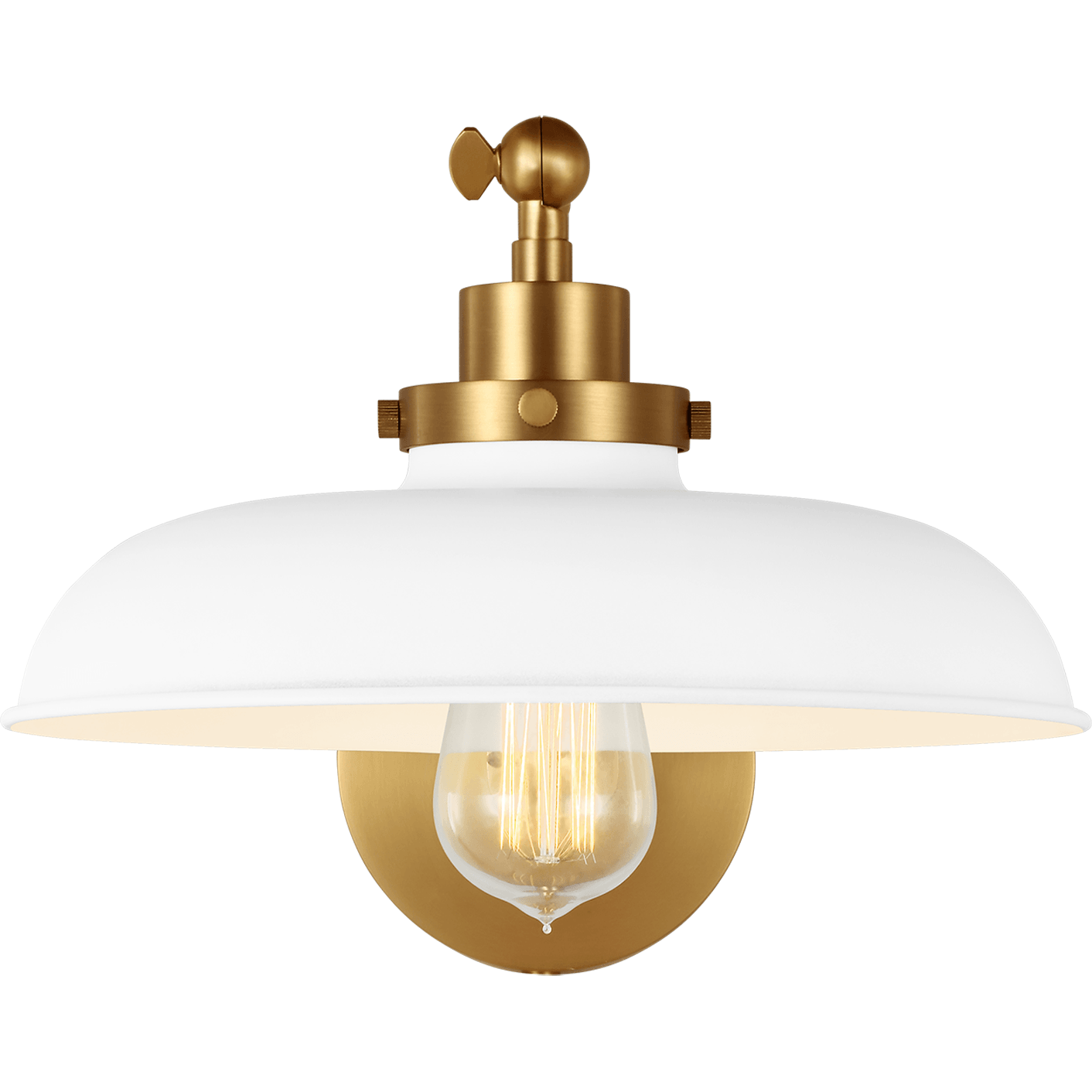 Visual Comfort Studio Collection - Wellfleet 1-Arm Wide Task Sconce - Lights Canada