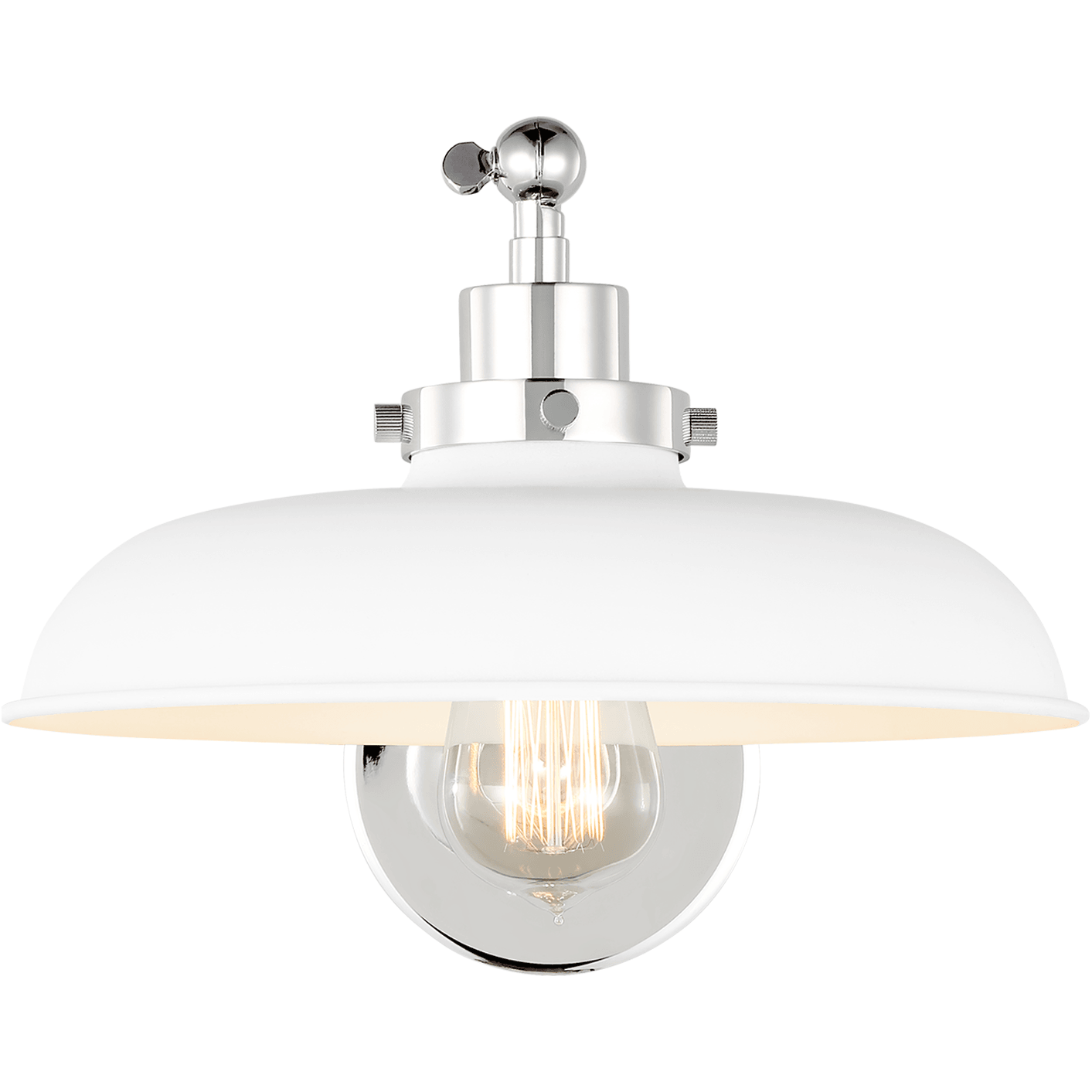 Visual Comfort Studio Collection - Wellfleet 1-Arm Wide Task Sconce - Lights Canada