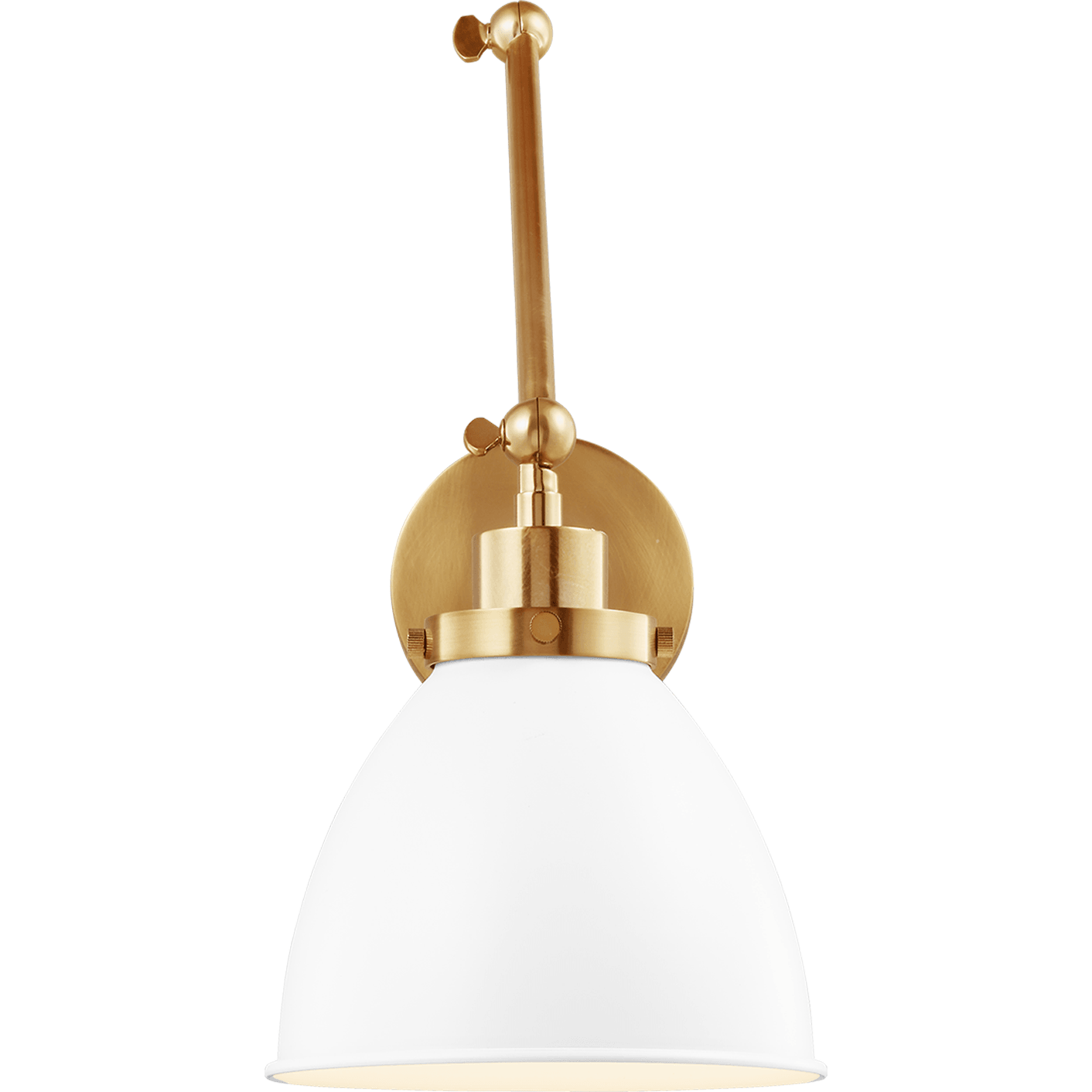 Visual Comfort Studio Collection - Wellfleet 2-Arm Dome Task Sconce - Lights Canada