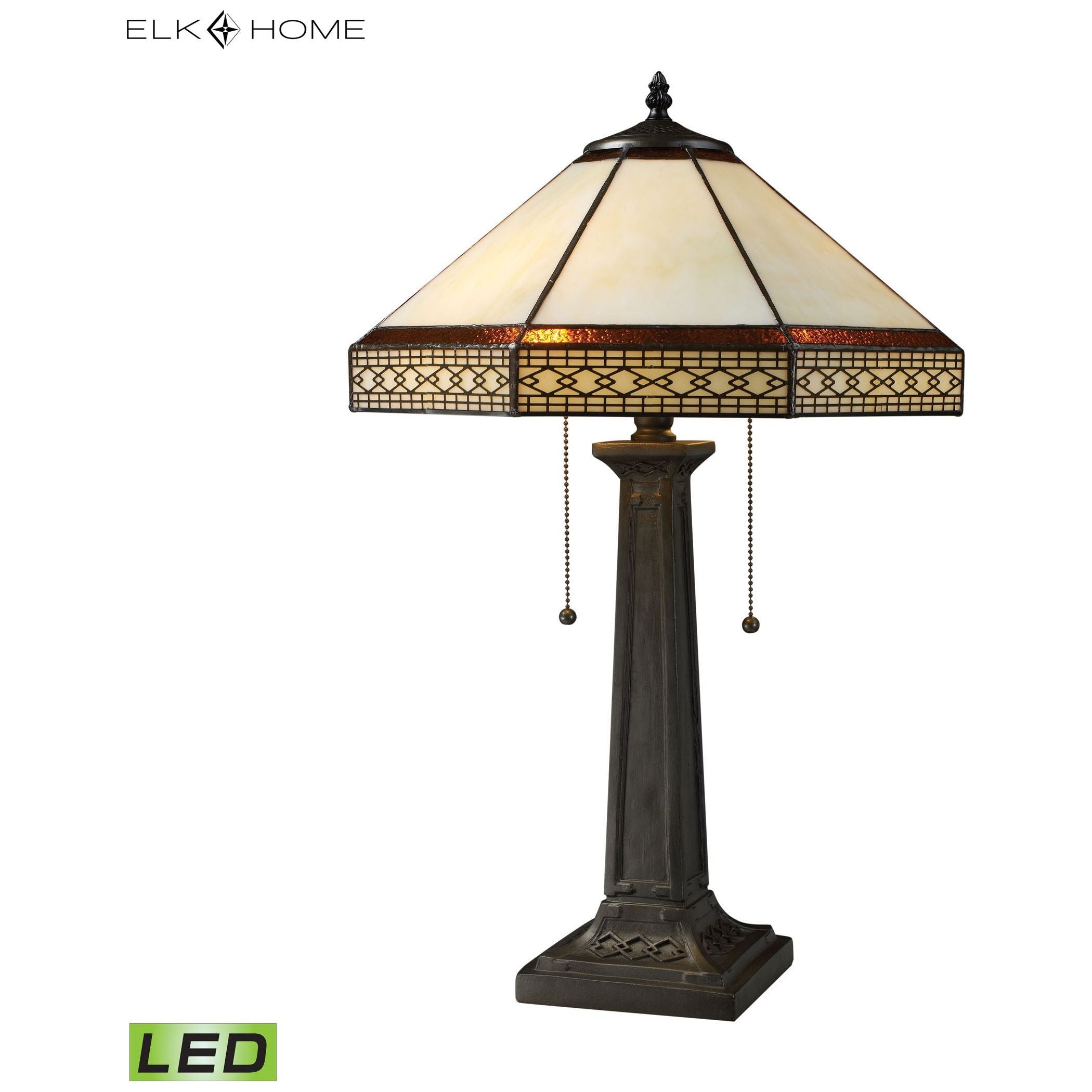 Stone Filigree 24" High 2-Light Table Lamp