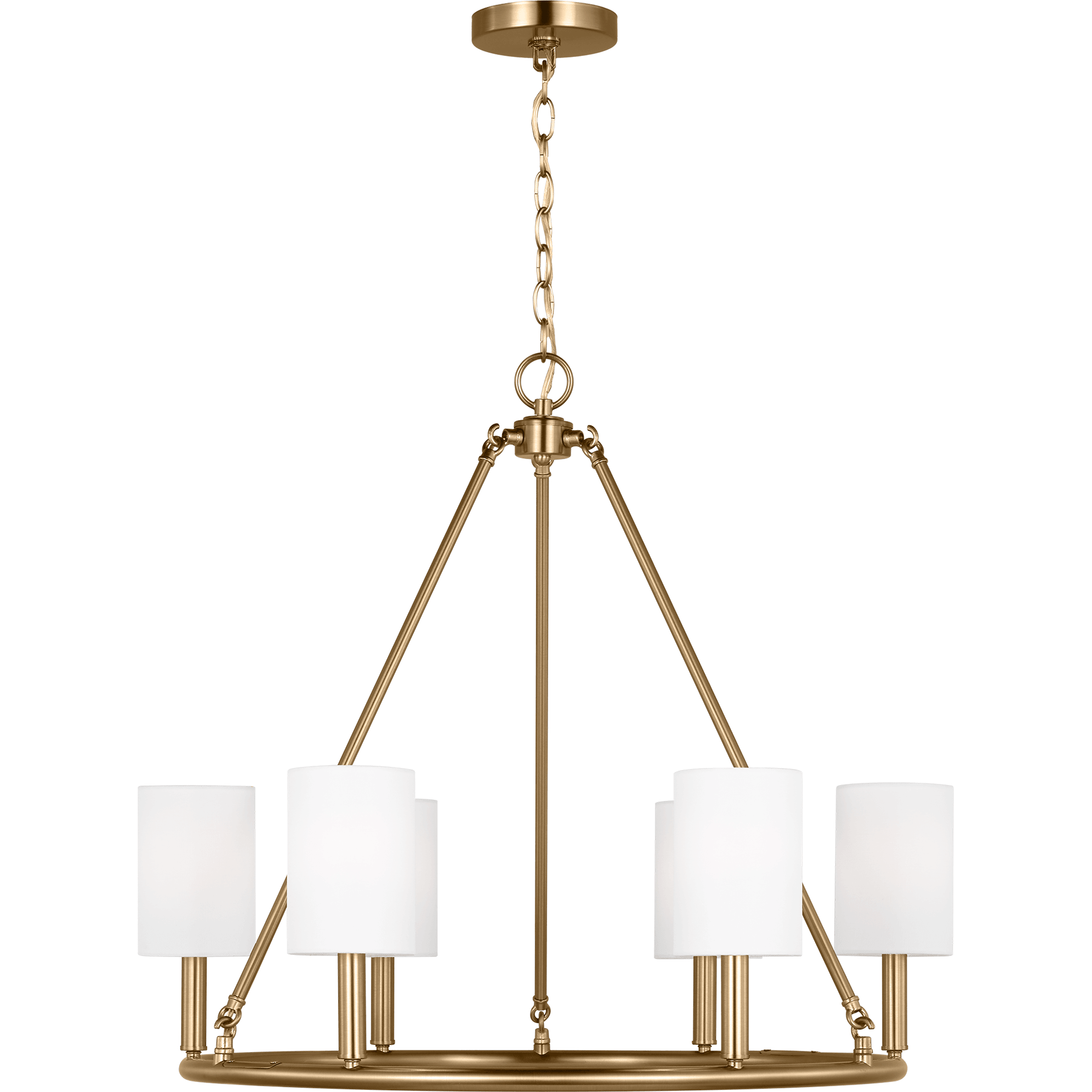 Visual Comfort Studio Collection - Egmont 6-Light Large Chandelier - Lights Canada
