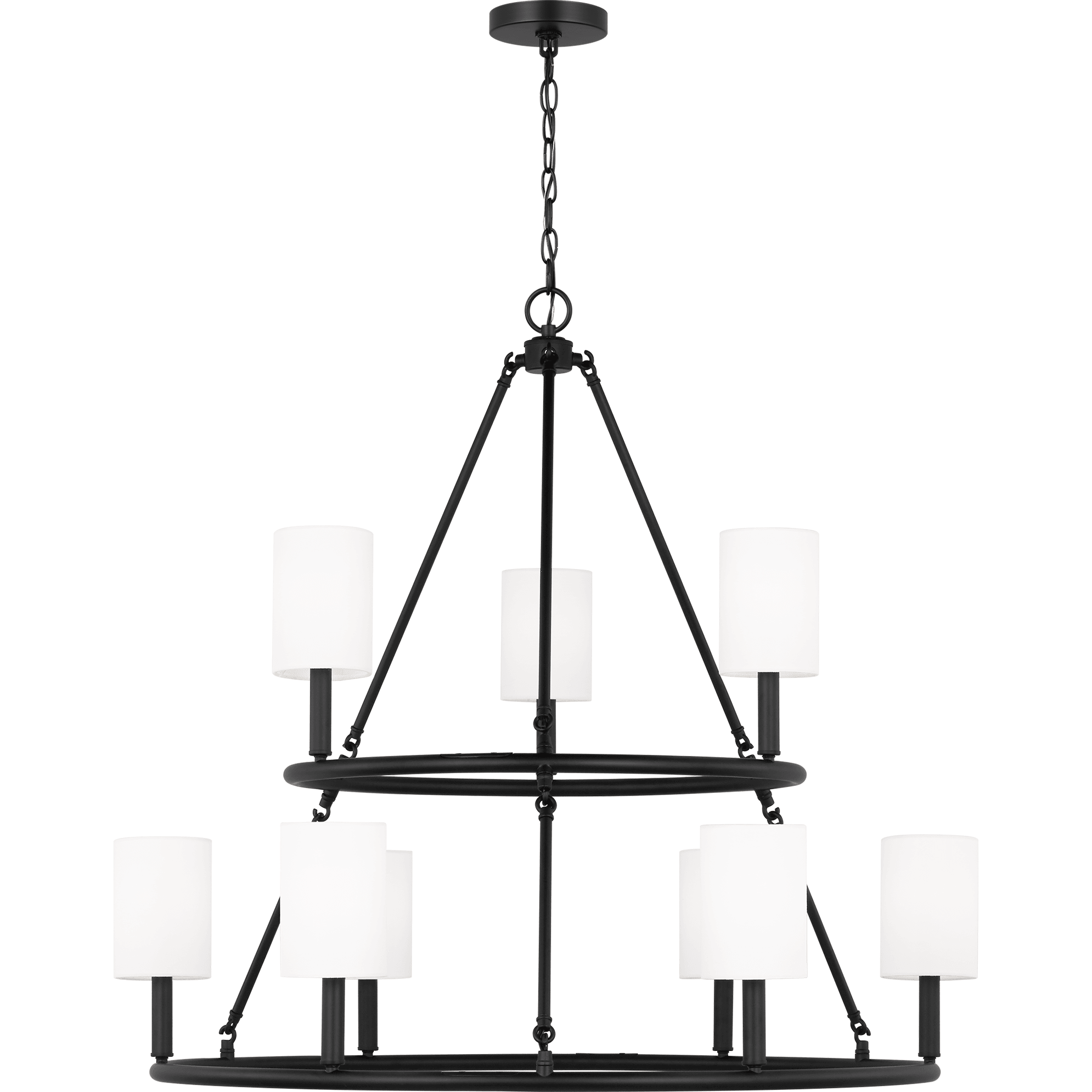 Visual Comfort Studio Collection - Egmont 9-Light XL Chandelier - Lights Canada