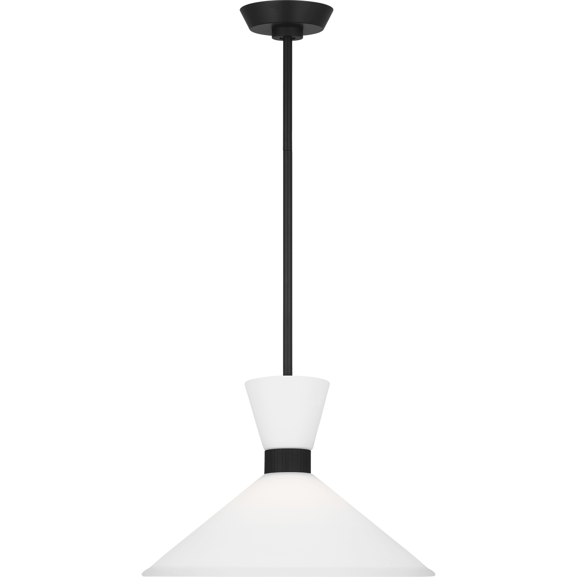 Visual Comfort Studio Collection - Belcarra 1-Light Medium Pendant - Lights Canada