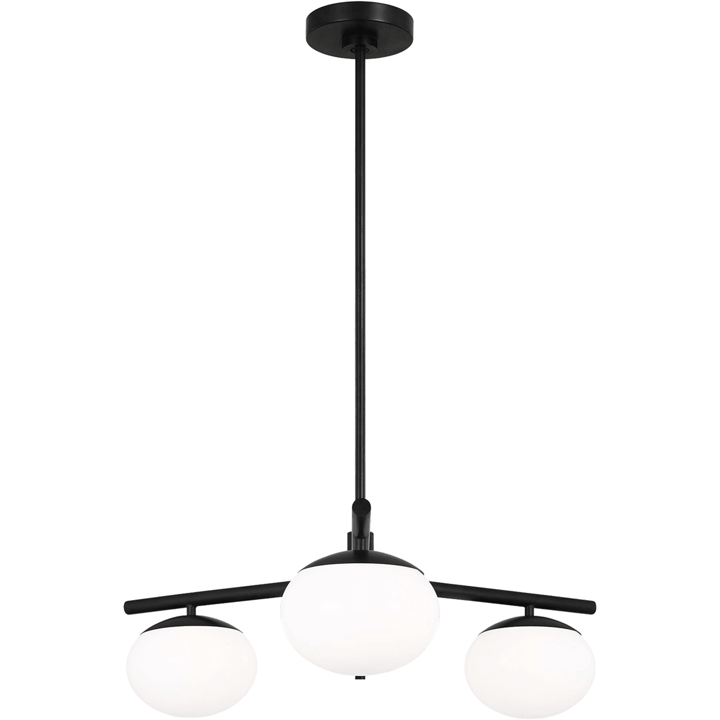 Visual Comfort Studio Collection - Lune Semi Flush Mount - Lights Canada