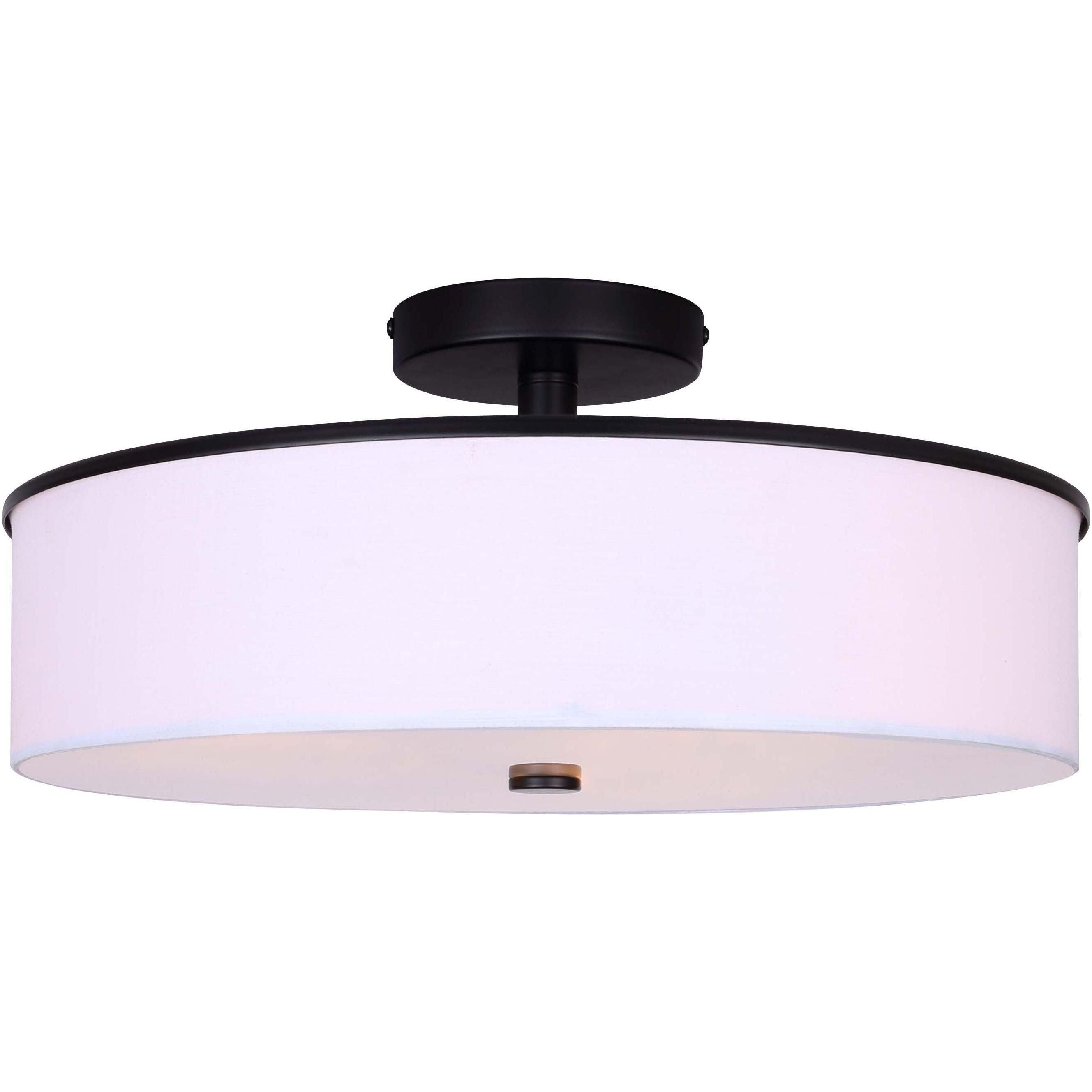 Canarm - Tristan 3-Light Semi Flush Mount - Lights Canada