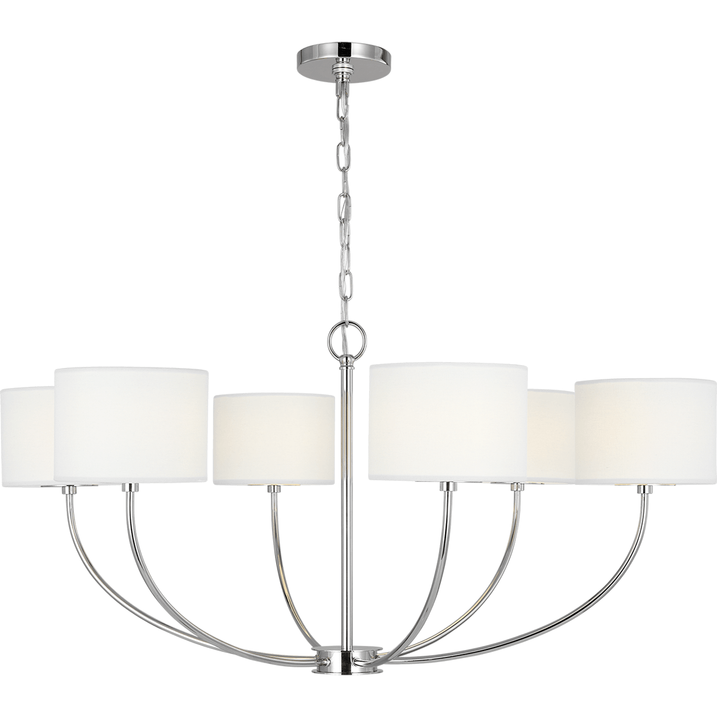 Visual Comfort Studio Collection - Sawyer 6-Light Medium Chandelier - Lights Canada
