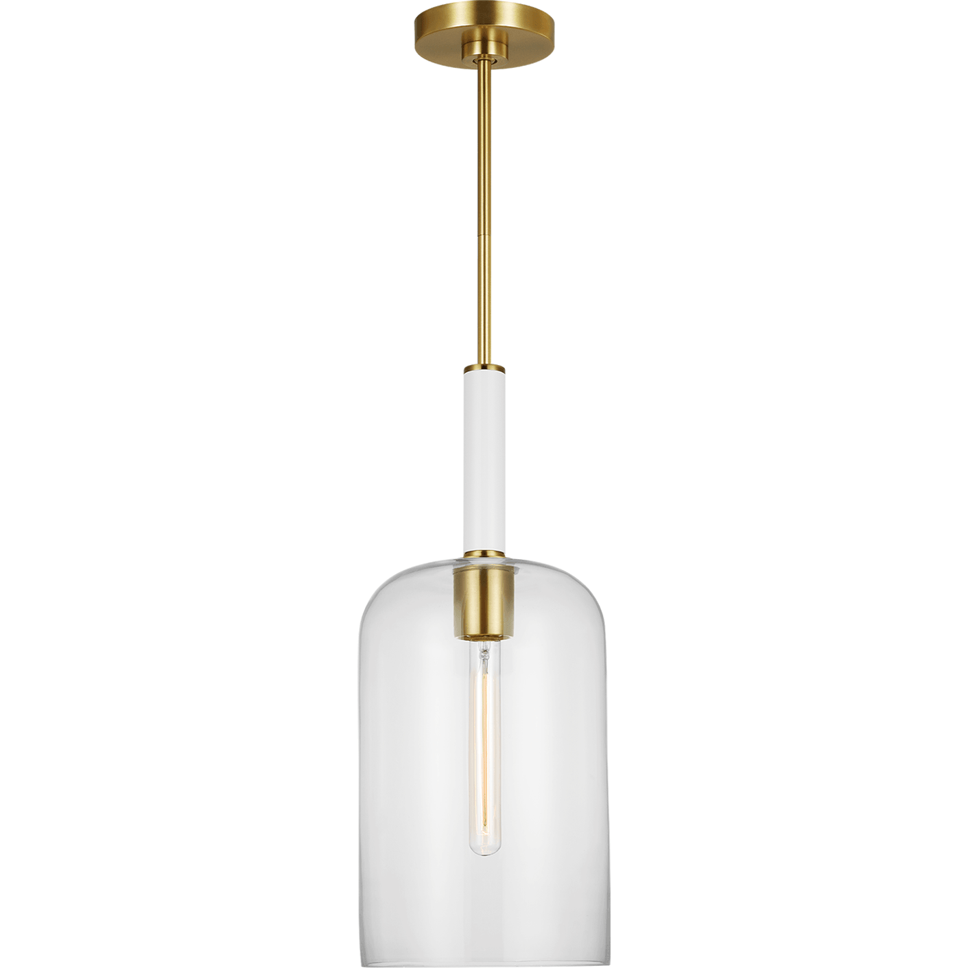 Visual Comfort Studio Collection - Monroe 1-Light Cylinder Pendant - Lights Canada