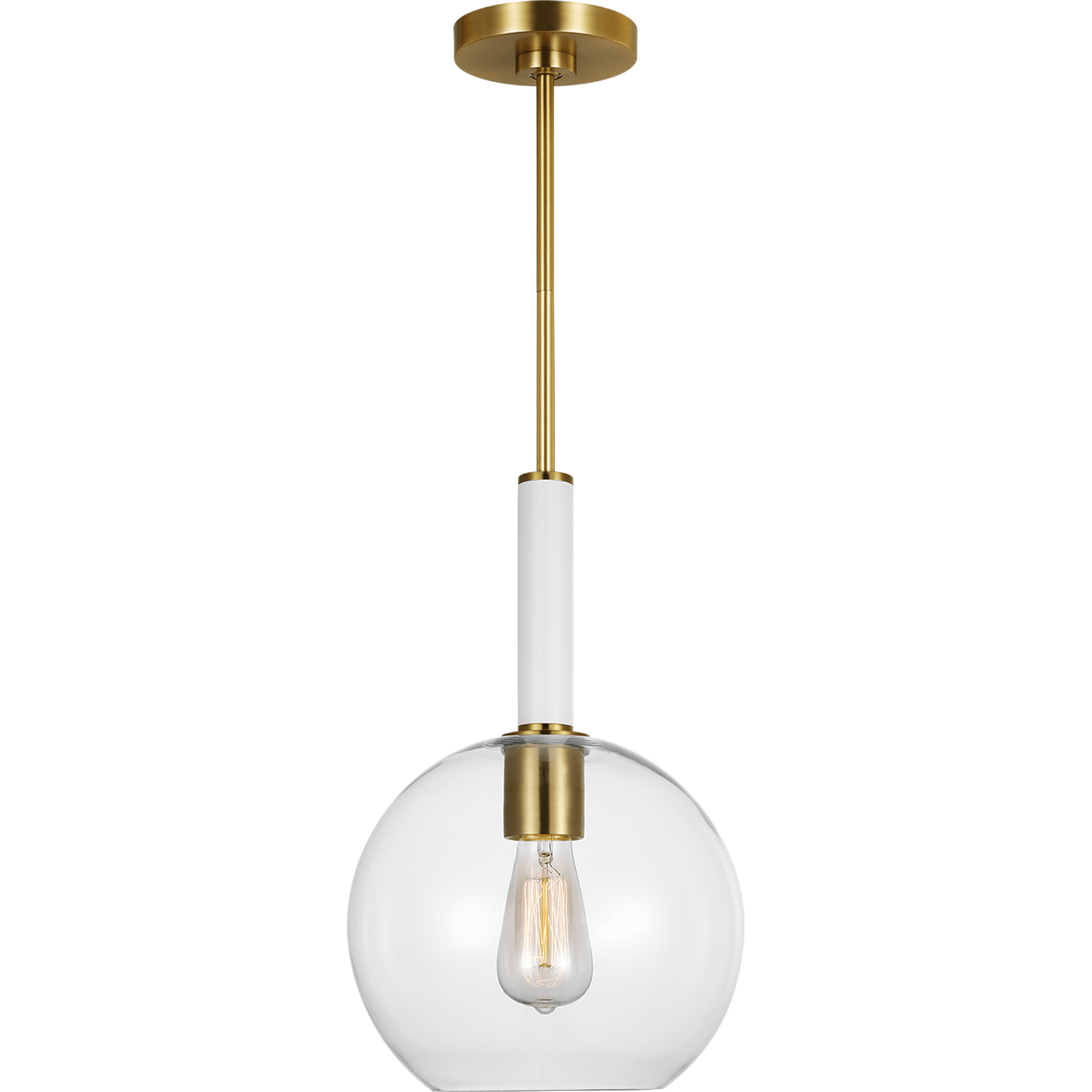 Visual Comfort Studio Collection - Monroe 1-Light Round Pendant - Lights Canada
