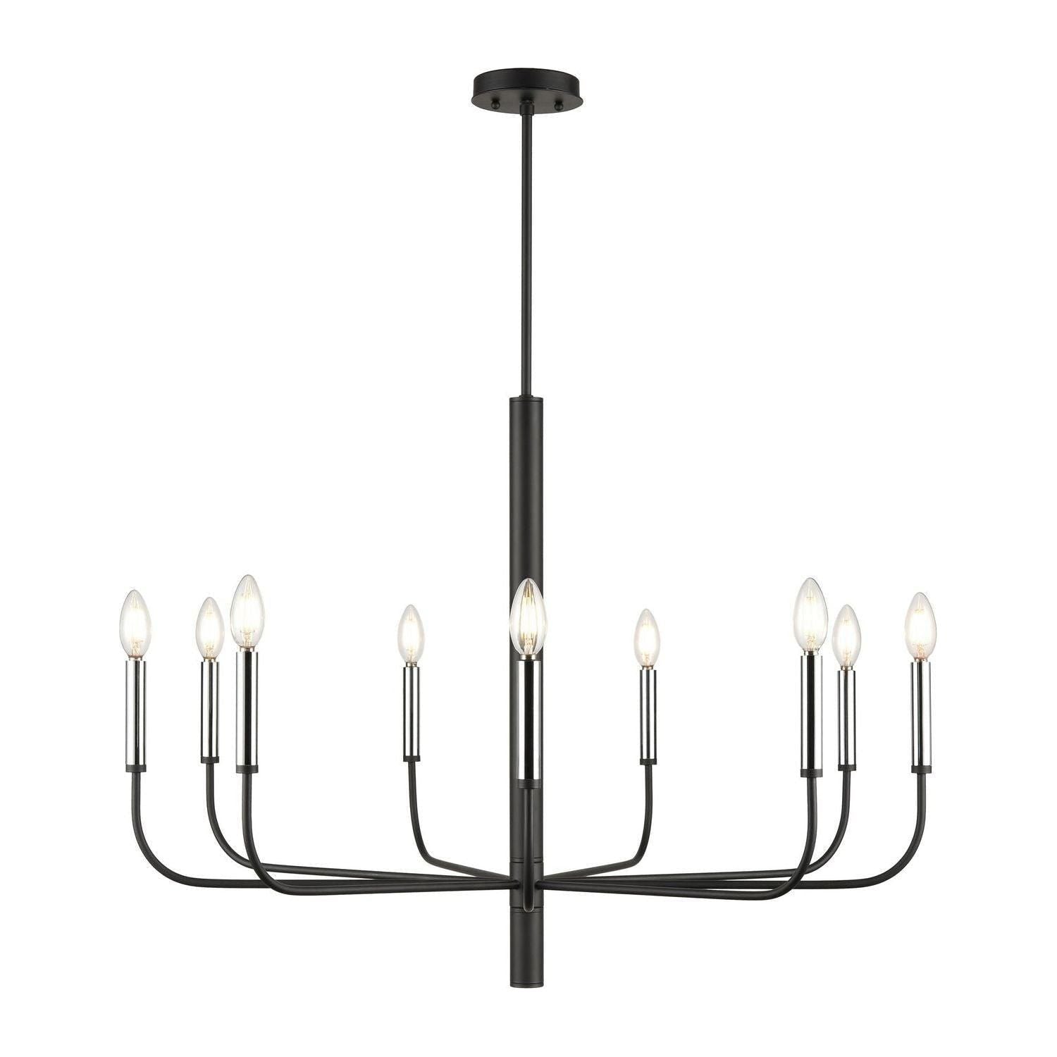 DVI - Olivia 9 Light Chandelier - Lights Canada