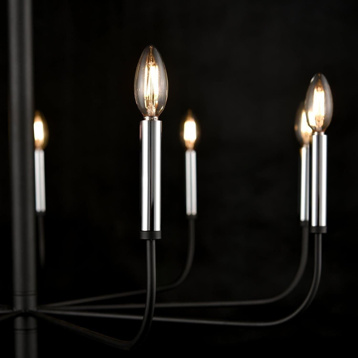 DVI - Olivia 9 Light Chandelier - Lights Canada