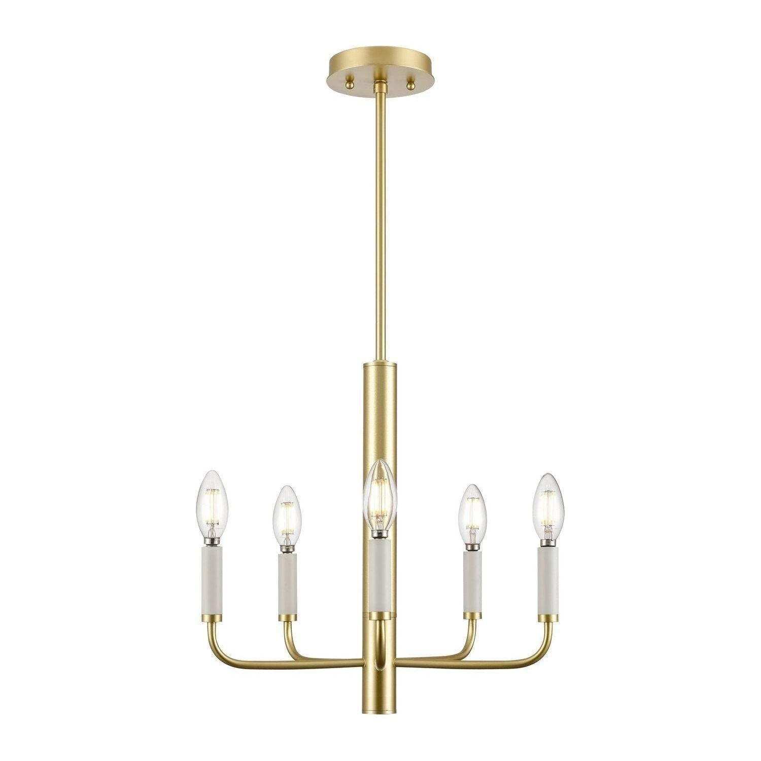 DVI - Olivia 5 Light Chandelier - Lights Canada