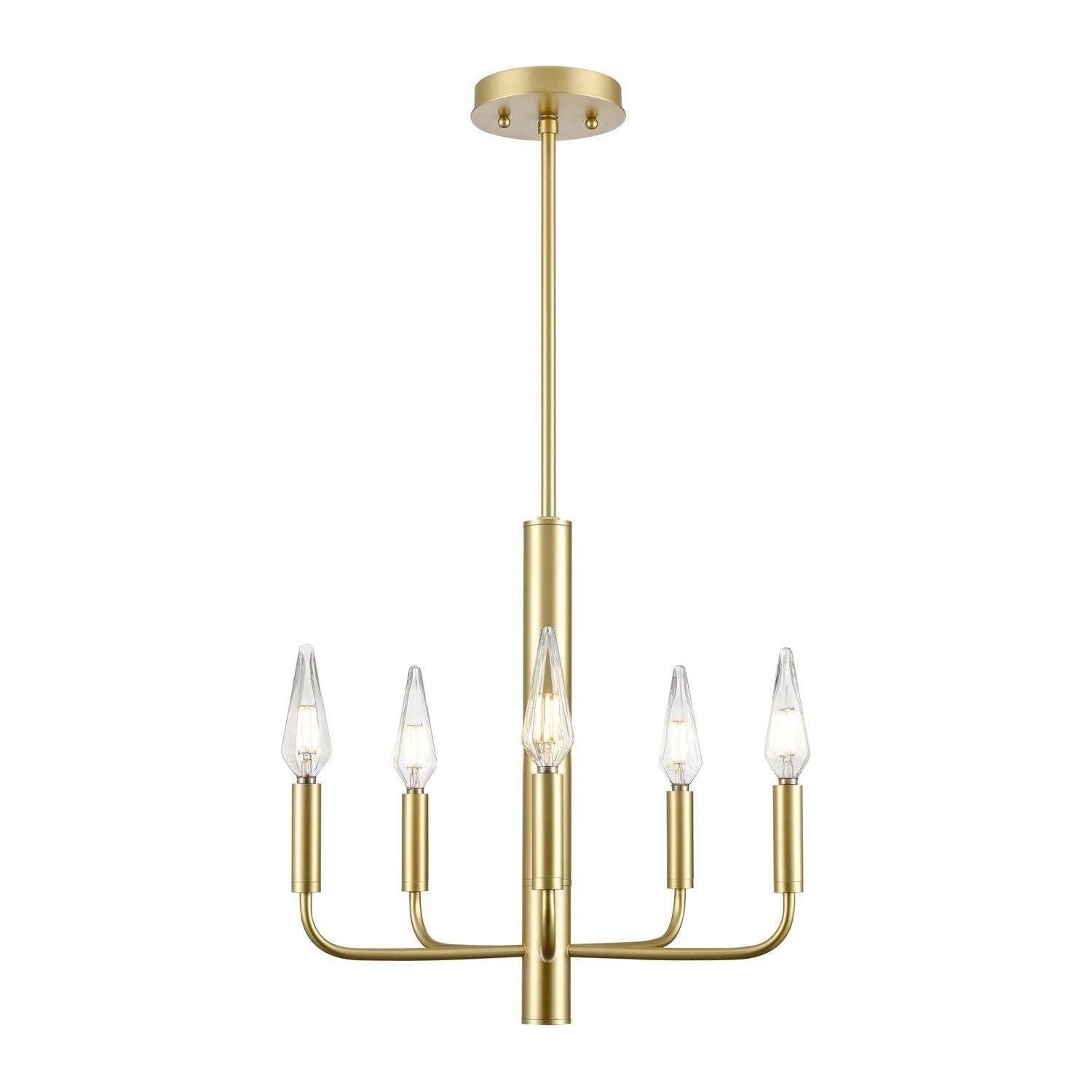 DVI - Olivia 5 Light Chandelier - Lights Canada