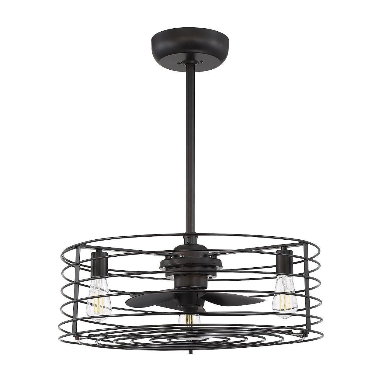 Meridian - 14" 3-Light Fan D'Lier - Lights Canada