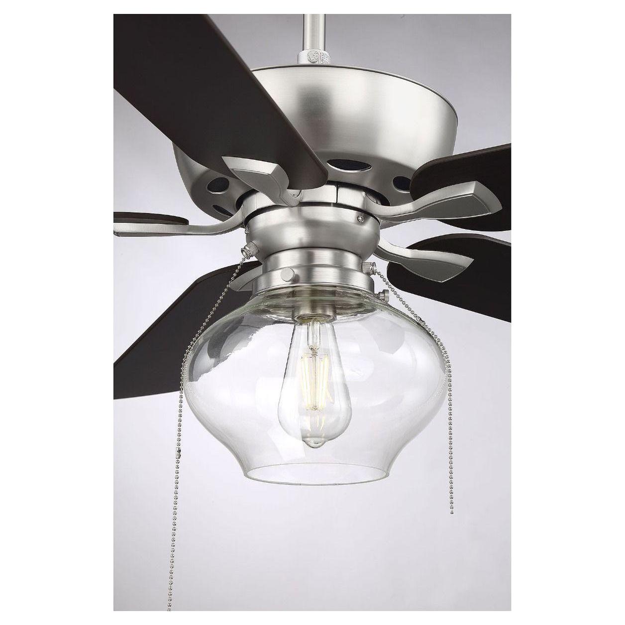 Meridian - 52" 1-Light Ceiling Fan - Lights Canada