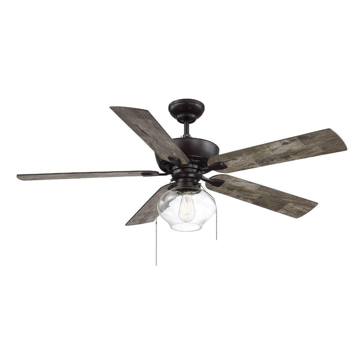 Meridian - 52" 1-Light Ceiling Fan - Lights Canada