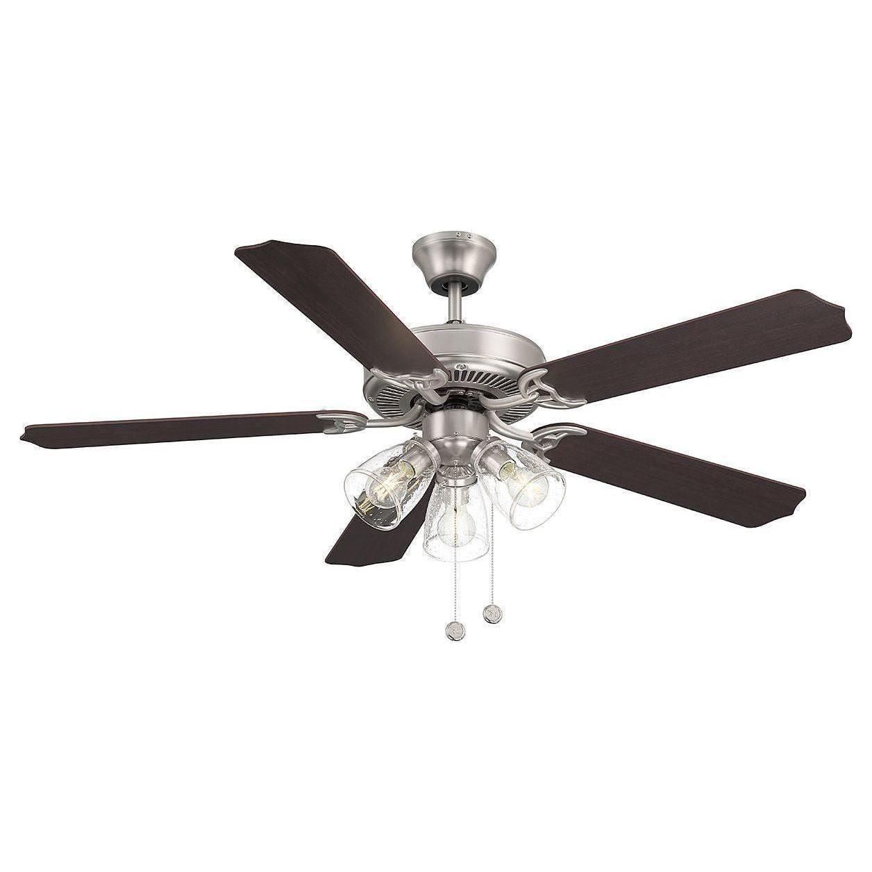 Meridian - 52" 3-Light Ceiling Fan - Lights Canada