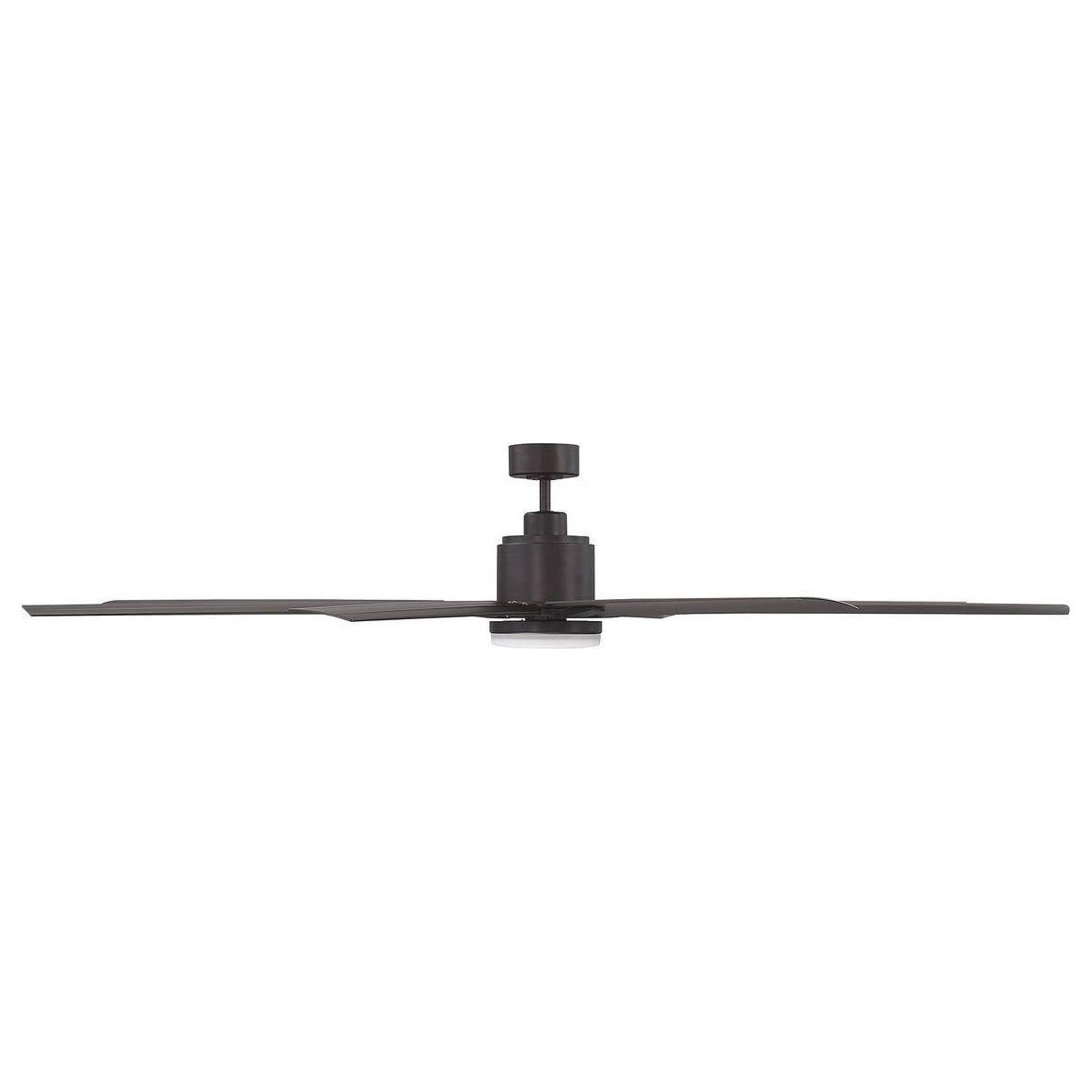 Meridian - 72" LED Outdoor Ceiling Fan - Lights Canada