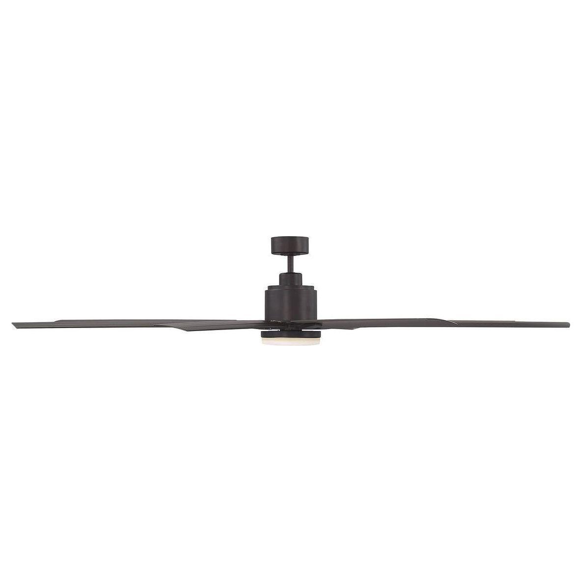 Meridian - 72" LED Outdoor Ceiling Fan - Lights Canada