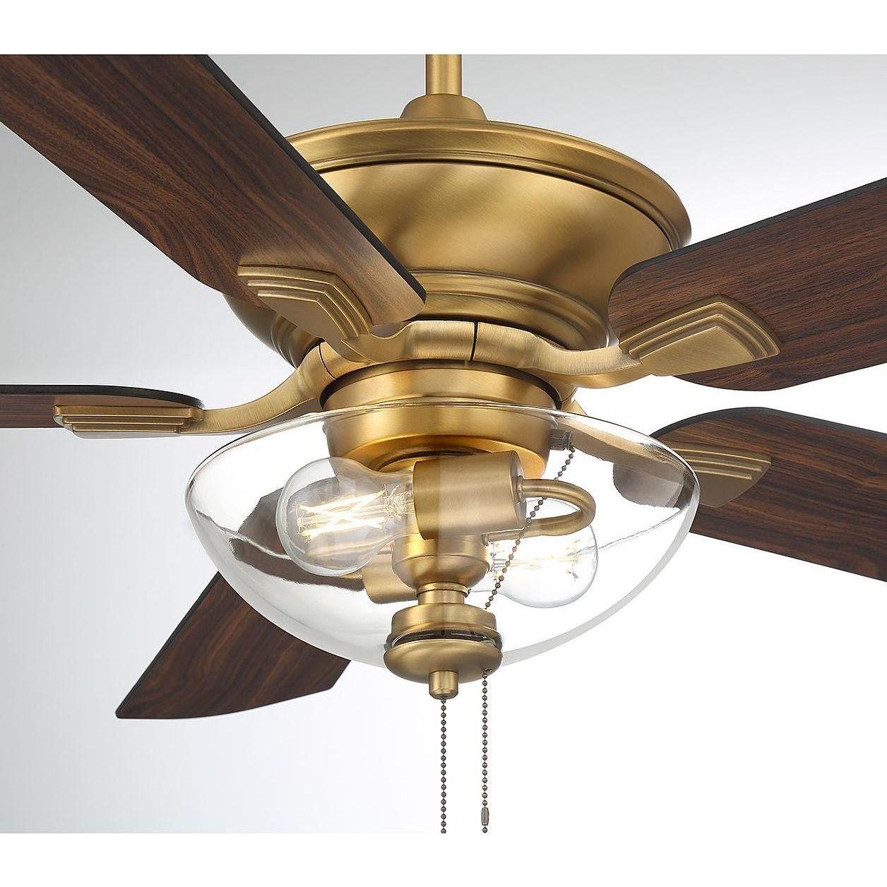 Meridian - 52" 2-Light Outdoor Ceiling Fan - Lights Canada