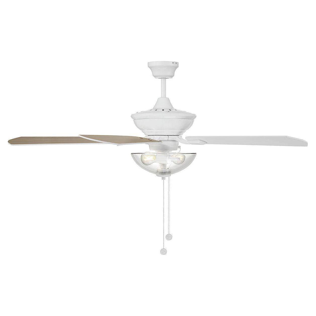 Meridian - 52" 2-Light Outdoor Ceiling Fan - Lights Canada