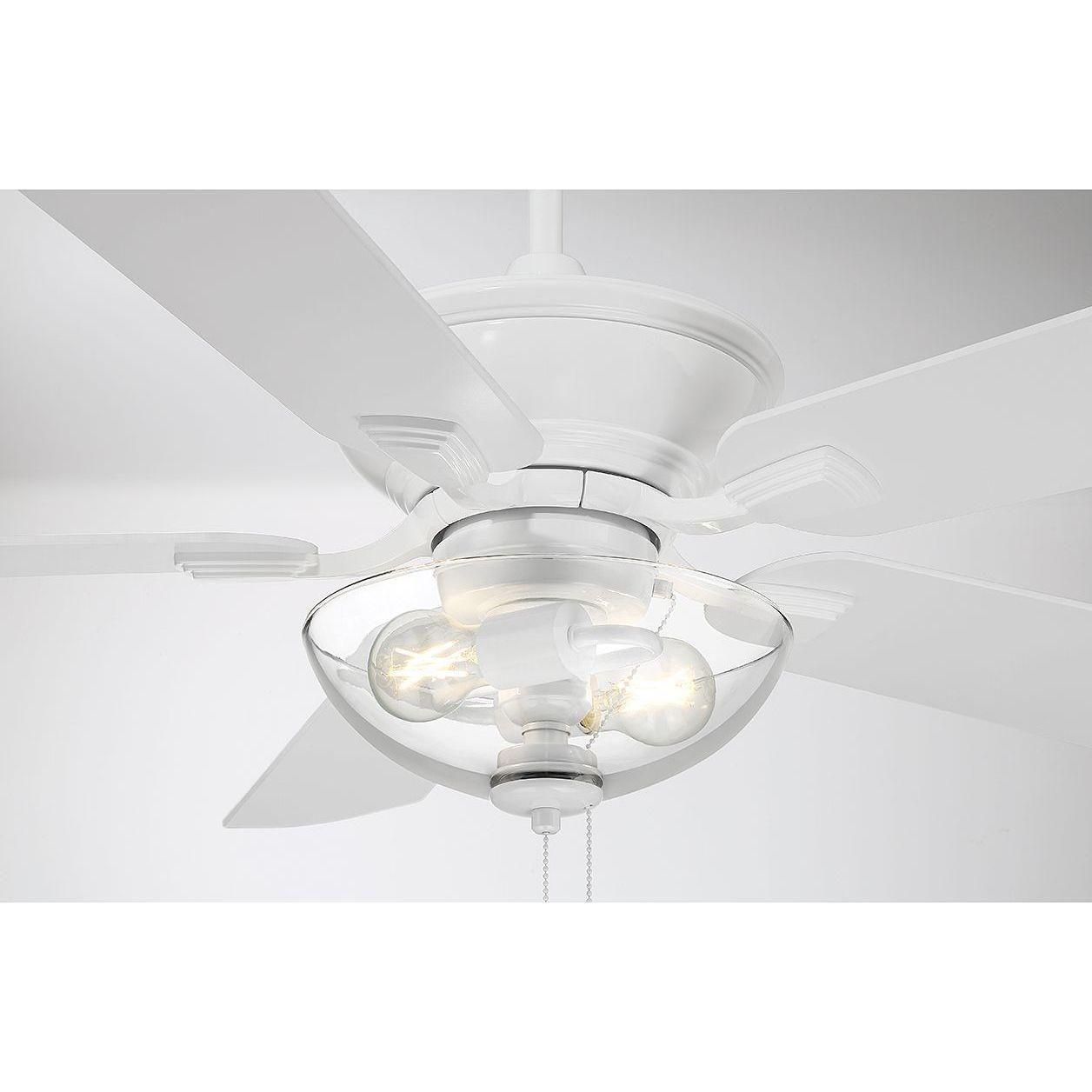 Meridian - 52" 2-Light Outdoor Ceiling Fan - Lights Canada