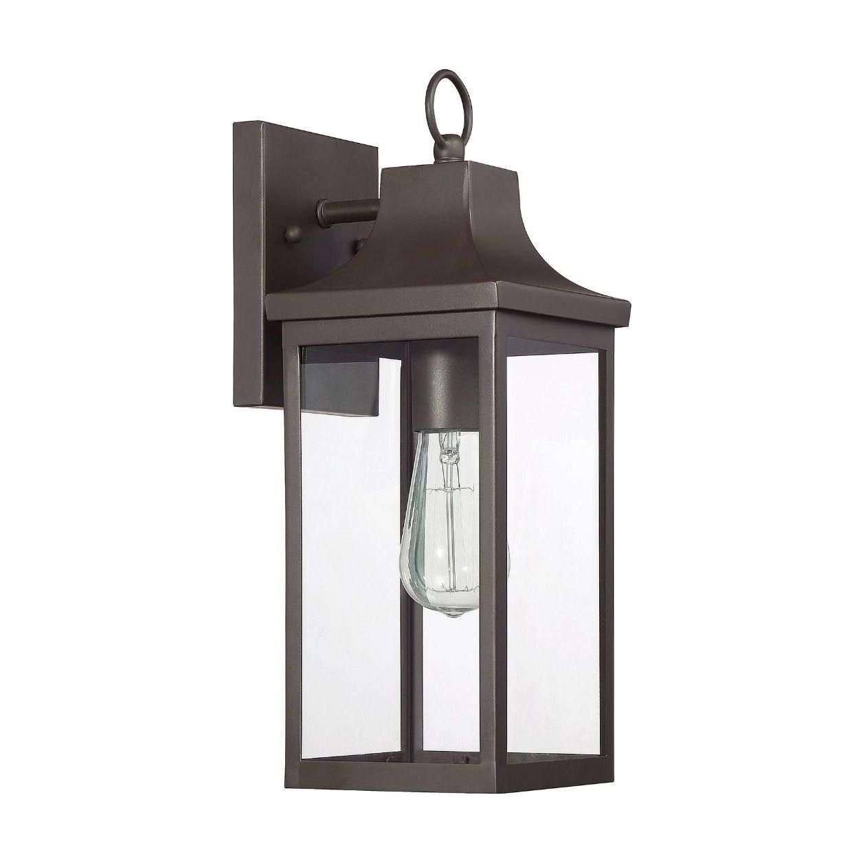 Meridian - 1-Light Outdoor Wall Lantern - Lights Canada