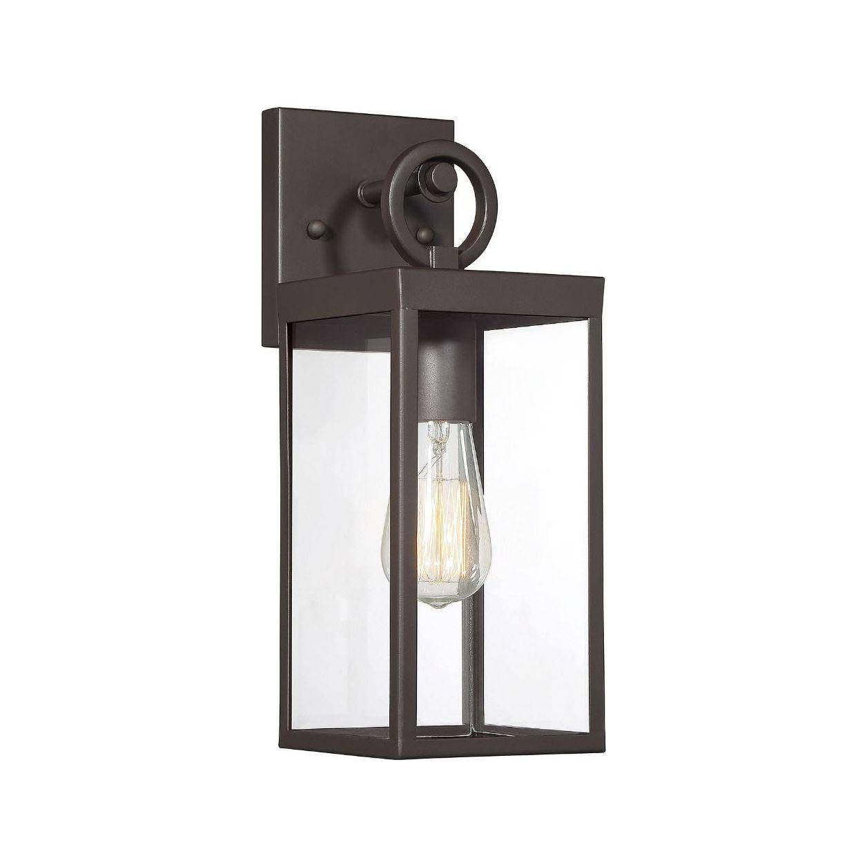 Meridian - 1-Light Outdoor Wall Lantern - Lights Canada