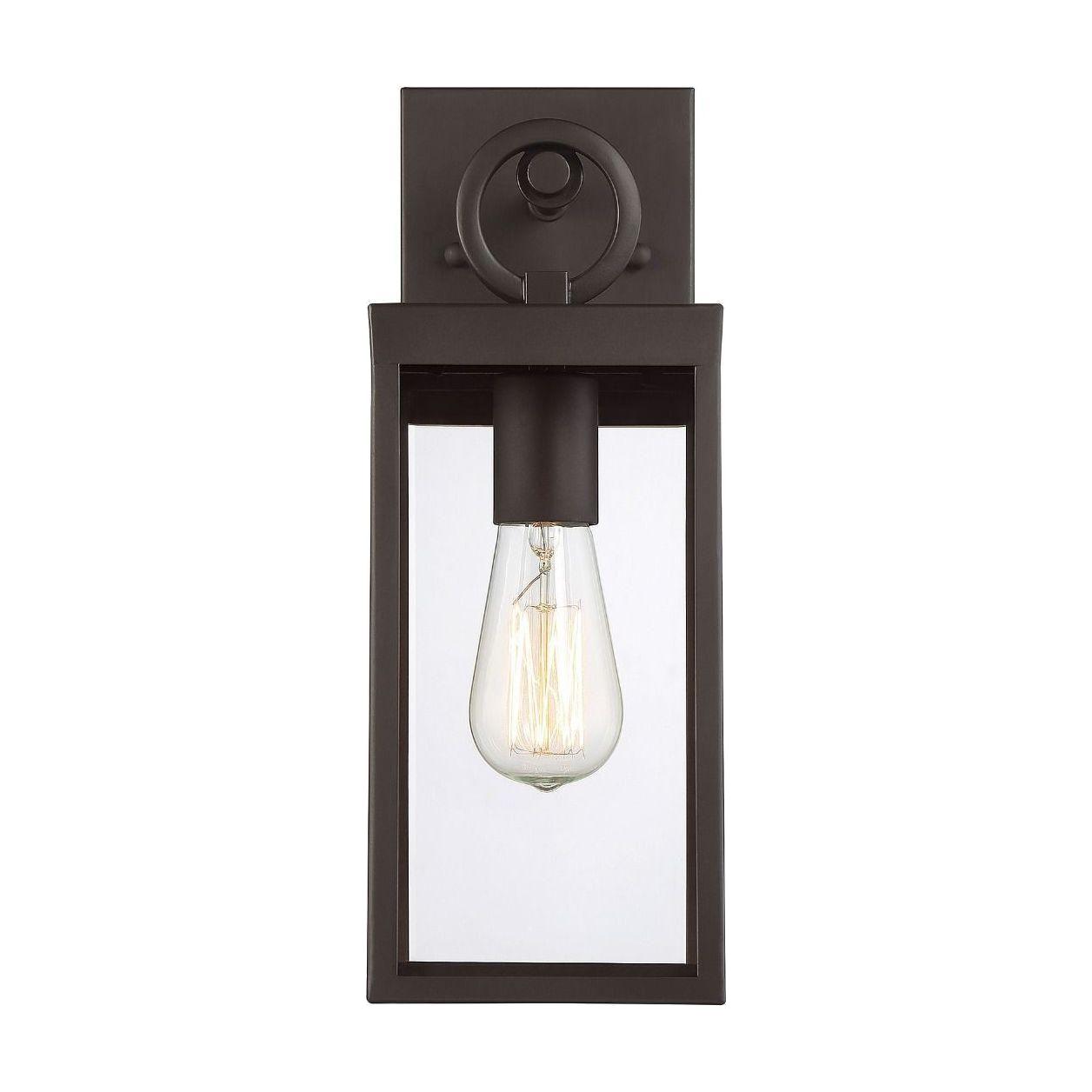 Meridian - 1-Light Outdoor Wall Lantern - Lights Canada