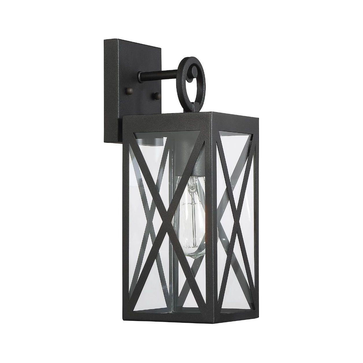 Meridian - 1-Light Outdoor Wall Lantern - Lights Canada