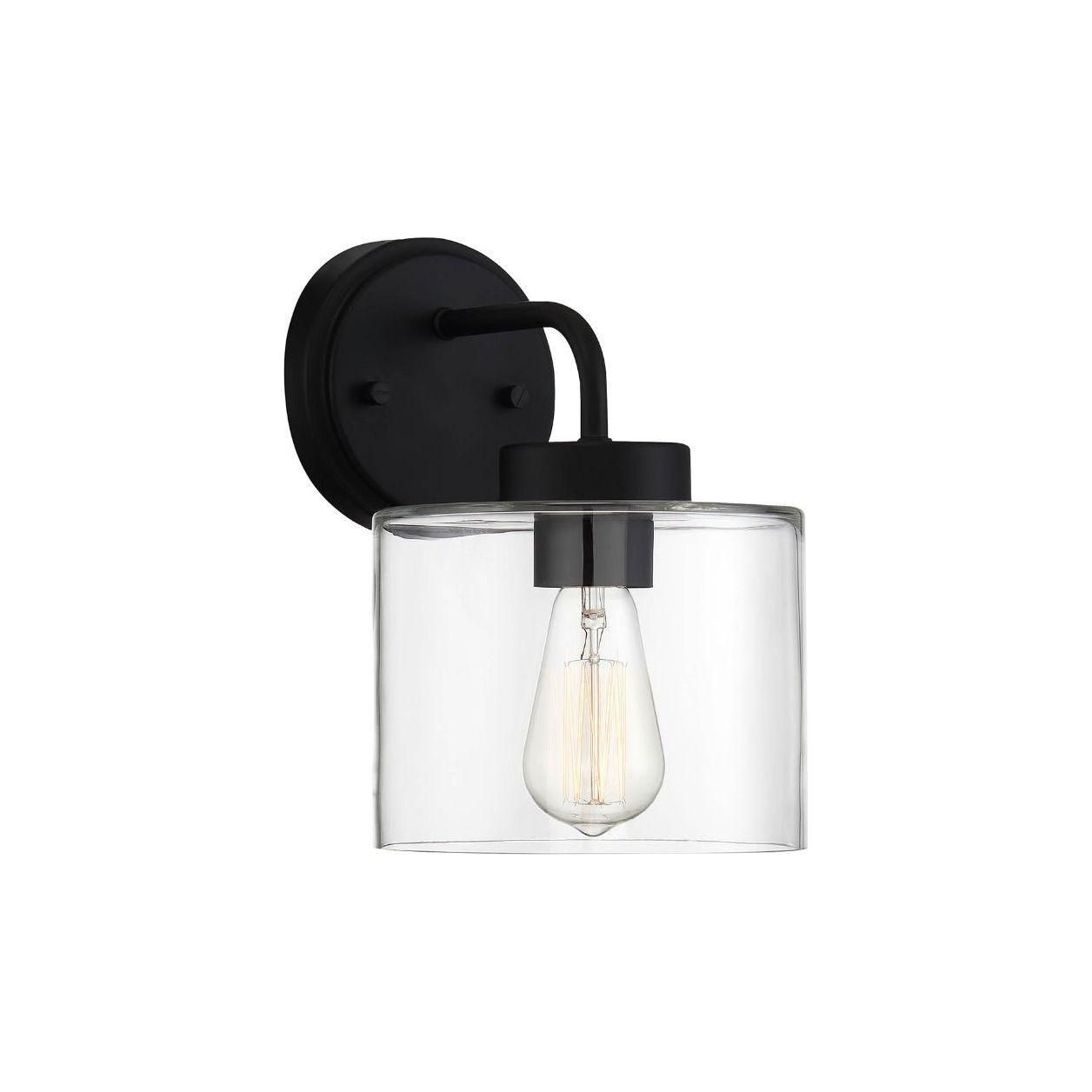 Meridian - 1-Light Outdoor Wall Lantern - Lights Canada