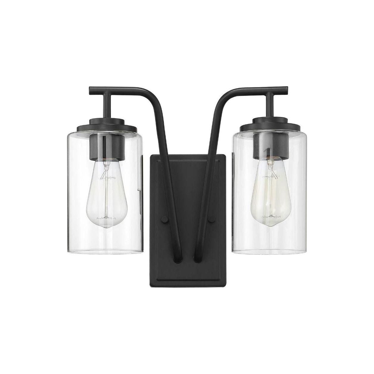Meridian - 2-Light Outdoor Wall Lantern - Lights Canada