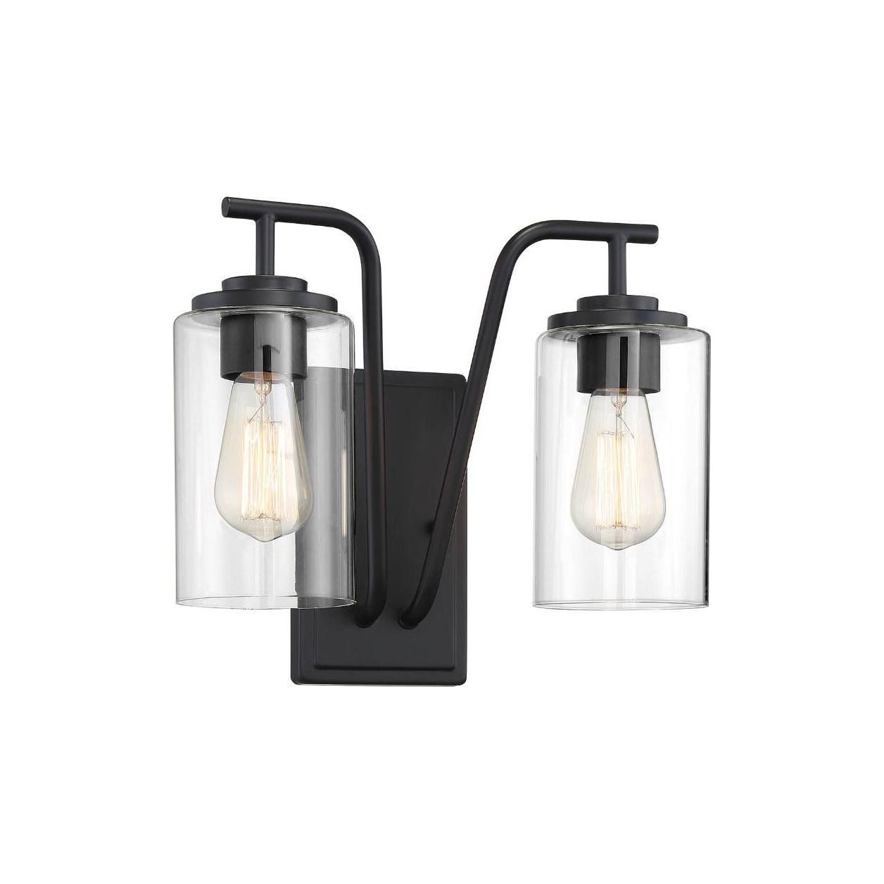 Meridian - 2-Light Outdoor Wall Lantern - Lights Canada