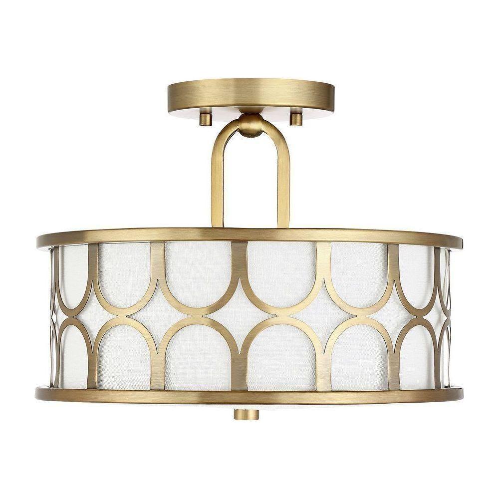 Meridian - 2-Light Ceiling Light - Lights Canada