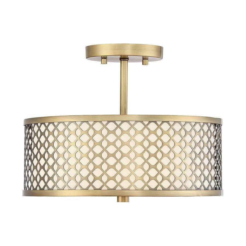 Meridian - 2-Light Ceiling Light - Lights Canada