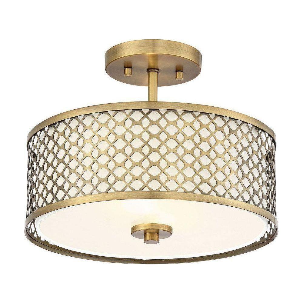 Meridian - 2-Light Ceiling Light - Lights Canada