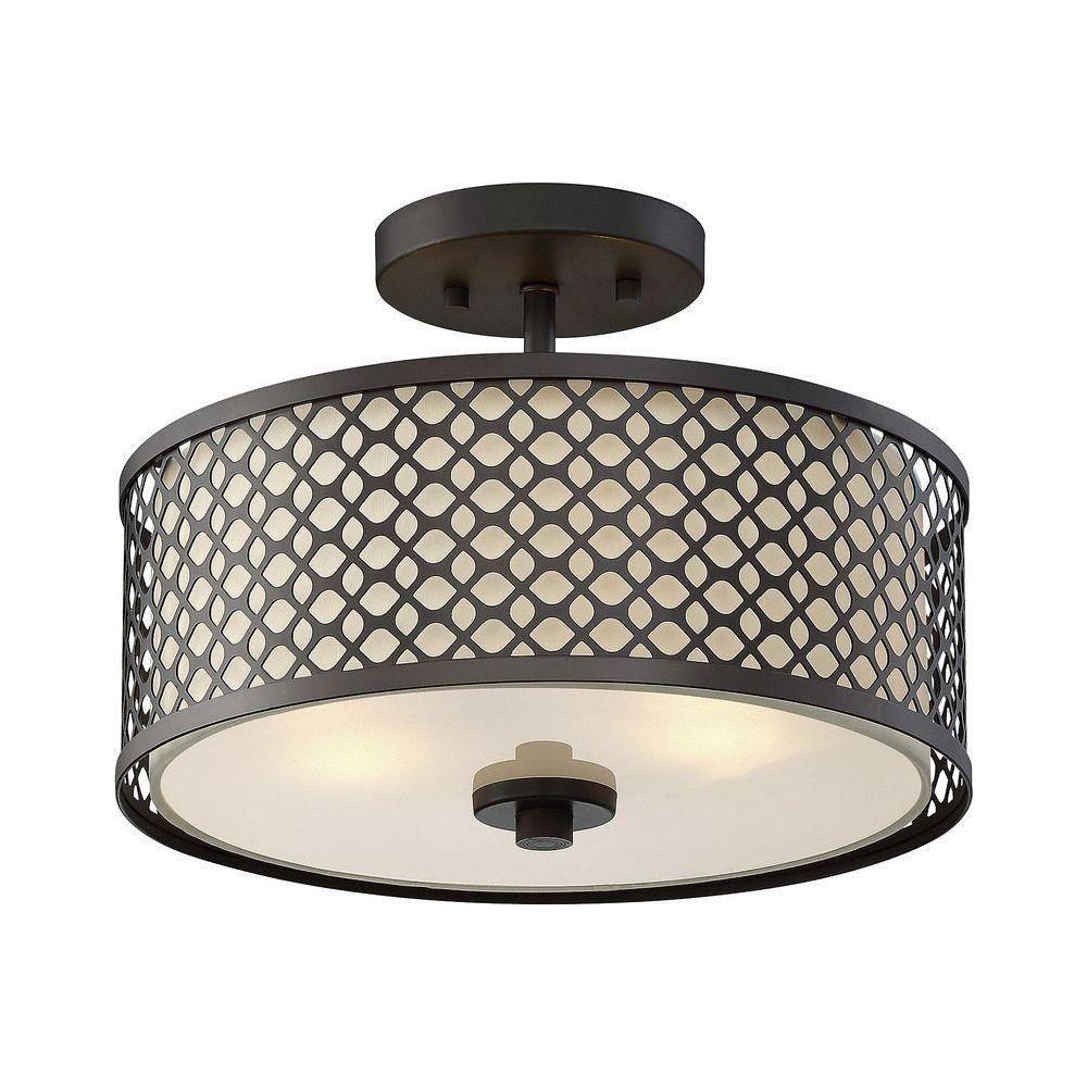 Meridian - 2-Light Ceiling Light - Lights Canada